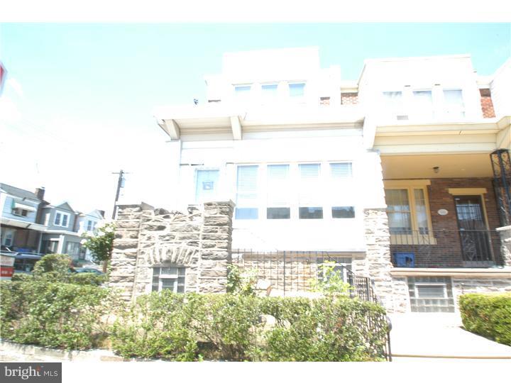 Very nice 3 b/r 1.5 bath corner row straight thru w/ attached garage. Enclosed front porch leads to spacious l/r, formal d/r, breakfast room and galley kitchen w/ exit to rear landing/porch. 2nd floor has 3 large bedrooms and full bath. Full Basement is semi finished with laundry area, 1/4 bath, lots of storage exit to street and access to detached garage. Great location across from elementary school. Tenant pays all utilities. We welcome your visit today!