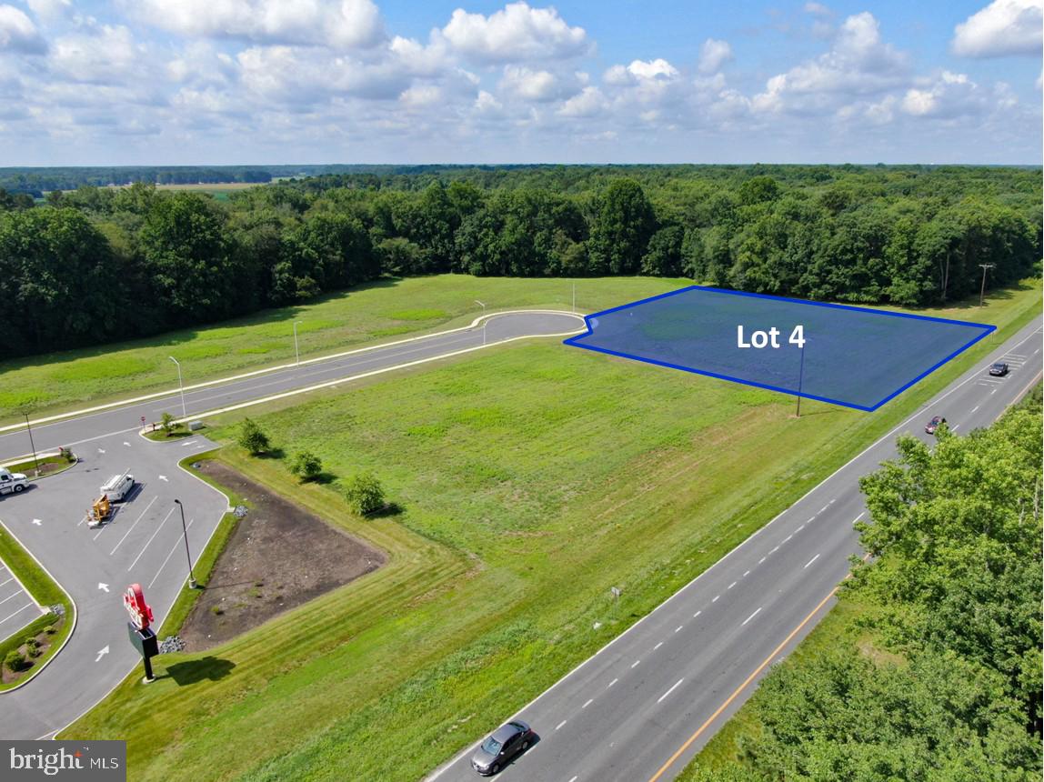 LOT 4 PRICE IMPROVEMENT! Commercial lots totaling +/- 12.42 acres available for purchase within Moore View Business Park in Salisbury, Maryland. Located east of the Route 50 / Route 13 interchange, this land is situated at the lighted intersection of Ocean Gateway and Walston Switch Road. With excellent visibility and highway frontage, Moore View Business Park is prime for office, warehouse, and/or retail development (fast casual restaurants, professional/medical office users, etc). Join Royal Farms, Arby's, WorWic Community College and more! Lot lines  and acreage are an approximation - pending final subdivision.