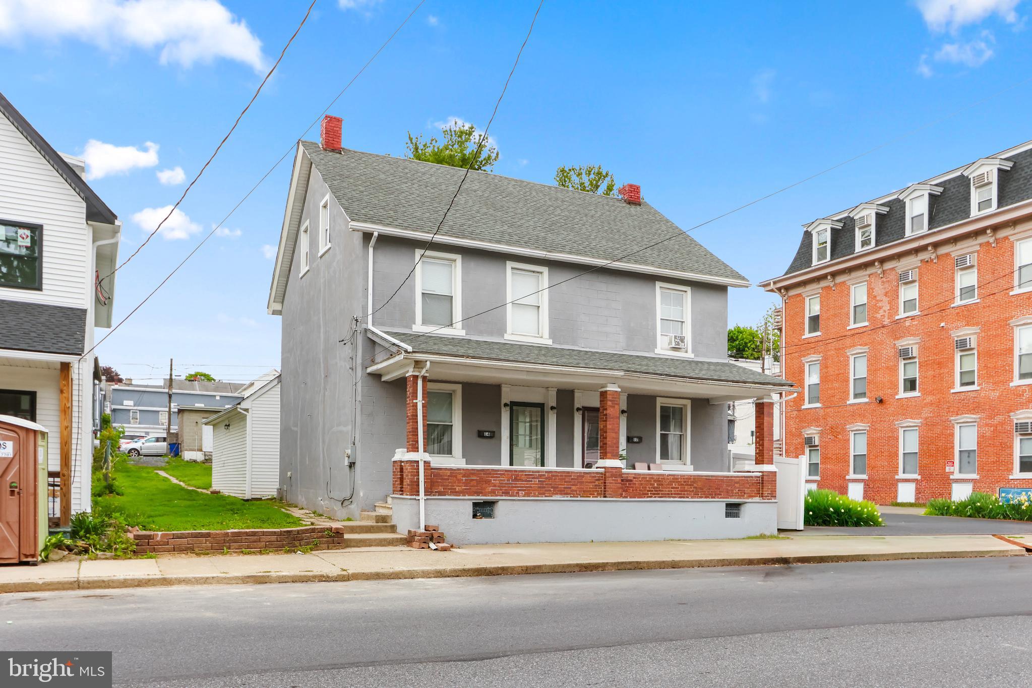 Updated duplex in the heart of Coplay with strong investment potential! Welcome to 12-14 S Front Street, a standalone 2,600+ sq ft property offering two spacious units, each featuring 3 bedrooms and 2 full bathrooms. Whether you’re looking to expand your investment portfolio or live in one unit while renting the other, this property offers flexibility and opportunity with both units currently rented. Separate water, electric, and sewer meters for each unit add convenience and investment appeal. Prior to the current tenants, the property underwent extensive improvements including updates to electric, plumbing, windows, roofing, select framing/insulation/drywall, flooring, kitchens, bathrooms, and more. Since being tenant occupied, the property may benefit from some light cosmetic TLC over time, but many of the major updates have already been completed. Each unit features a bright first floor with large living rooms, open-concept kitchens with white cabinetry, granite countertops, tile backsplash, stainless steel appliances, dining areas, laundry rooms, and full bathrooms with tub/tile surrounds. The second floors offer two bedrooms and a full bathroom with tile stand-up shower, while the third floors provide the third bedrooms. Appliances were replaced in 2022, and each unit includes refrigerators, washers, and dryers. Neutral paint, modern touches, and plenty of natural light throughout. Situated in a quiet neighborhood with on-street parking plus 2-car off-street parking. One lease expires in September, creating future flexibility for an owner-occupant or investor alike. Great opportunity to own a multi-unit property in Coplay!