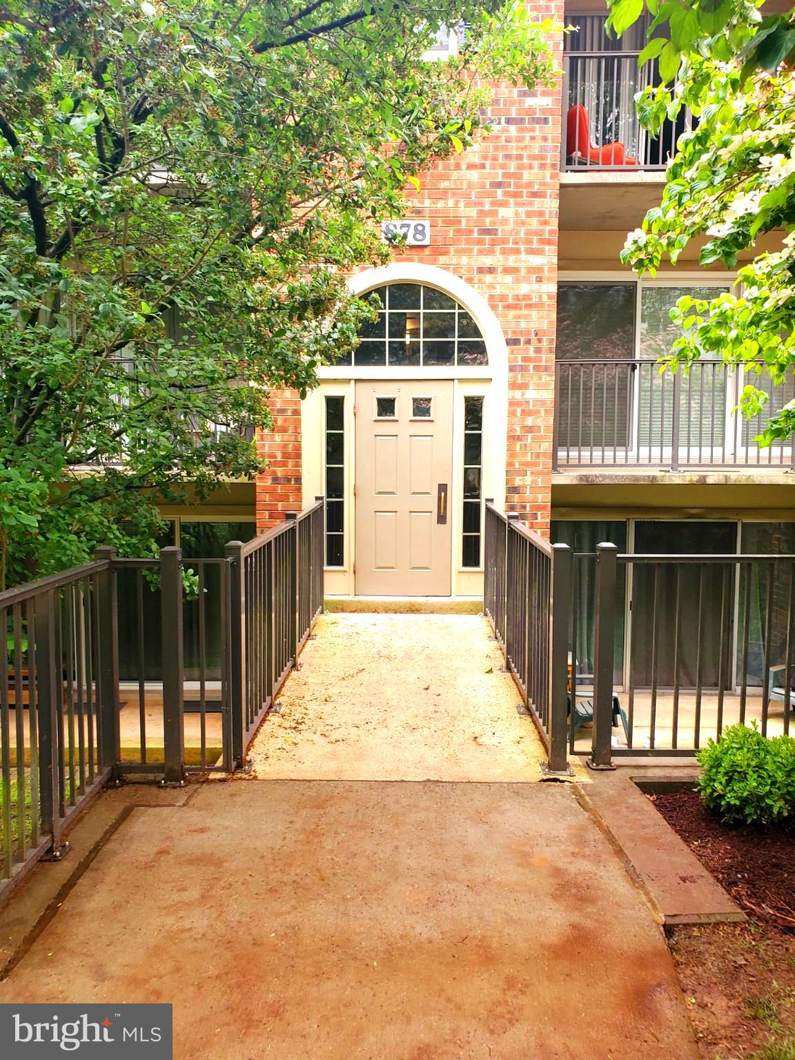 Walk into a sparkling  impeccably maintained, renovated 1 bedroom, 1 full bath garden unit  located close  in to all amenities Rockville has to offer. This unit features; gleaming hardwoods which reflects all the recessed lighting through out the unit.  Beautiful built in book, storage and display shelves adds sophistication and charm. In addition the bedroom features two walk in closets, one of which was built out to allow for extra head room and storage.  The bathroom also fully remodeled with walk in shower makes this a beautiful space with special touches.  The kitchen features upgraded cabinets, stainless steel appliances,  a full size capacity  refrigerator with a gas range, built in microwave, which makes this a space designed to enjoy  in the eat-in kitchen.  A  garden style setting allows for picturesque and quiet views of this nestled community just minutes away from Montgomery College, dining, shopping, recreation, bus stops and easy access to Metro Transit.