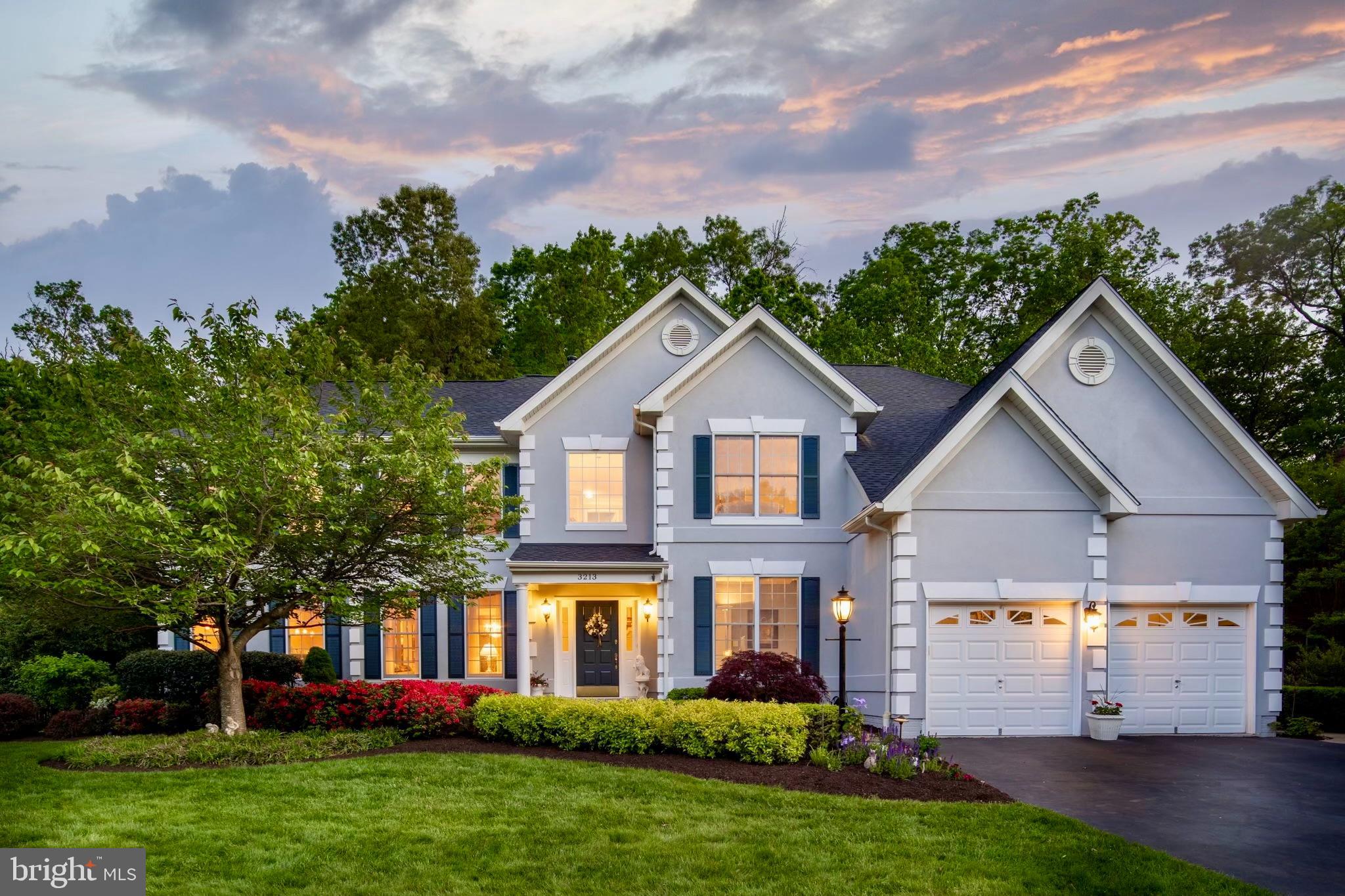 Open House Saturday April 6th from 2-4PM and Sunday April 7  1-3 pm - Don't miss out on this stunning Oak Hill property!  Fabulous Lot, Prime Location and Over 7200 square feet of Living - Truly one of a kind fully expanded 6 bed 4.5 bath Toll Brothers Elkins model in Oak Hill, VA.  This thoughtfully designed cul de sac home is located in the sought-after neighborhood of Oakton Ridge - popular for its location, the sense of community, sought after school pyramid of Oakton-Rachel Carson- Crossfield, and community amenities like green space, walking trails, tot lots, a multi-purpose sport court, and pride of ownership.  It's spacious and well-appointed living, while at the same time offering flexibility for various lifestyle needs including multi-generational living and work from home.  
Beautifully sited on a premium half acre lot, the home is surrounded by natural beauty - hardwoods, hollies, native plants. What makes it extraordinary? It backs to even more treed acreage offering the best of both worlds - Professionally landscaped beds and plantings that provide year-round blooms and color surrounded by low maintenance natural forested land. Neighboring homes have similar acreage, and all are backing to common land which is shared by three different neighborhood HOAs - a natural wooded preserve that can never be developed - ensuring enduring privacy and beauty. 
5 generous sized bedrooms on the upper level all with large walk-in closets and 4.5 baths. A newly added private rear entrance to the lower level adds the desirable option for a suite of rooms that could be an au-pair or in-law apartment, bringing the total number of legal bedrooms to 6. The lower level also features a bar kitchenette, wine room, rec room, additonal walk in pantry and much more.  At over 7,000 square feet, this home exudes a sense of grandeur and warmth, offering abundant space and flexible living opportunity. 
Architectural moldings and trim work in the two-story foyer welcome you to a bright, open and light interior. The kitchen, and all the bathrooms have been tastefully updated. Hardwoods and tile flooring flow throughout the entire main level. The upper hallway and main staircase is also hardwood, while the bedrooms upstairs are all carpeted. Updates and upgrades to a home that has been lovingly maintained throughout its life by a single owner have added significant value to this beautiful home. 
The large gourmet kitchen is a chef's haven equipped with high-end stainless steel appliances and stunning 
Taj Mahal quartzite countertops.  A central feature is the oversized  island  with a multi-burner cooktop allowing the cook to interact with family or guests seated at the counter. It also offers ample room to lay out a spread of food when entertaining and there is more than enough room for multiple dining guests, large gatherings and entertaining.  The heart of this home is also large enough for multiple chefs to cook together. The kitchen opens to a well-sized, but still cozy family room with a welcoming fireplace and a wall of windows overlooking the gardens and yard. It also opens to a sunroom - perfect entrance to the large deck and outdoors, or a sunny spot for morning coffee or evening relaxing.  Outside, step down to the patio for al fresco dining, relaxing, and stylish entertaining. 
The layout of the home make it uniquely designed to accommodate multigenerational living. The upper level offers multiple bedroom suites for privacy,  as well as spaces to work from home. The owner's suite features a separate seating alcove, an en-suite bath with separate shower, separate tub, two large vanities, separate toilet closet, and two large walk-in closets. Four additional bedrooms, two of which are two-room suites with adjoining baths all have walk in closets. The fifth bedroom could also be an office, art studio, craft room, or playroom.