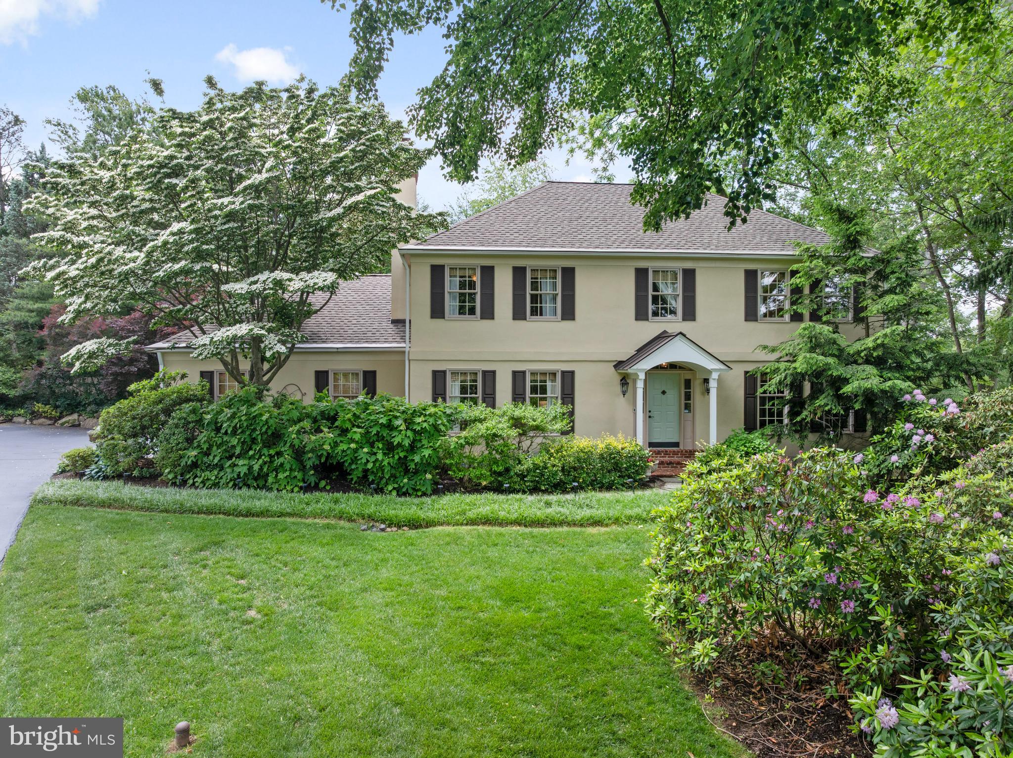 Walk to Wayne from this well-maintained, stately colonial nestled on a peaceful
cul-de-sac in one of Radnor’s most desirable neighborhoods! From the freshly
paved driveway, a stone path leads to the inviting front entry. Step inside and
admire the spacious, light-filled main level adorned with custom millwork,
recessed lighting and a layout made for joyful living and entertaining. Off the
foyer, the sunlit family room beckons with its cozy gas fireplace flanked by
custom built-ins. Just beyond sits the centerpiece of the main level—an open-
concept, eat-in kitchen with island seating, coffee bar, high-end appliances and
abundant cabinetry. The adjacent breakfast room includes a windowed nook with
built-in desk and glass sliders that lead to the lush backyard. The kitchen also
connects to a thoughtfully designed mudroom with laundry, powder room, custom
storage and bench seating, plus seamless access to the attached two-car heated
garage with non-slip flooring. On the opposite side of the first floor, the formal
dining room—complete with classic chair rail and crown molding—sets the scene
for memorable gatherings while the elegant living room boasts beautiful front yard
views and an appealing space to unwind. Upstairs, hardwood floors run through all
four bedrooms, including the primary suite with dual closets (one walk in, with custom builtins) and
ensuite full bath with heated floors and zero-threshold glass shower. The three
secondary bedrooms each offer custom closet organization systems plus easy
access to a full hallway bath.  The finished, walk-out lower level offers approximately another 1,000 sq ft of finished space. It is an entertainer’s dream with its full kitchen and bath, gas fireplace, state-of-the-art
integrated sound system, custom bar and lounge area.  The lower level remodel won a regional NARI award and was featured on FYI Philly with Karen Rogers. There’s also space for a
home gym or office and guest bedroom, with a glass door leading to the side yard. Out back,
your private oasis awaits…an expansive, fully fenced yard with mature
landscaping and pergola-covered patio with ceiling fan, a custom "she-shed" and additional patio seating—perfect for lounging, dining and stargazing.  The custom shed is  a treat for all ages! Sidewalk-lined streets bring the vibrant town of Wayne to your doorstep, along with two transit stations, award-winning Radnor schools, the local library and the Radnor Trail. Don’t miss this dazzling combination of turnkey
living and unmatched convenience!