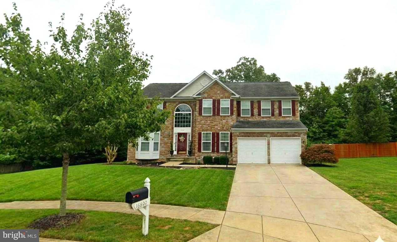 Stunning stone-front Colonial featuring 5 bedrooms and 3.5 bathrooms, situated on just over a half-acre lot in a quiet cul-de-sac. This beautifully maintained home offers an exceptional blend of space, comfort, and elegance. The thoughtfully designed main level features a spacious family room with a cozy fireplace, a private office, formal living room, formal dining room, and an eat-in kitchen equipped with stainless steel appliances—perfect for both everyday living and entertaining. The open and inviting floor plan provides an ideal flow throughout the home. The expansive primary suite offers a luxurious private retreat complete with its own fireplace, sitting area, ensuite bathroom, and upgraded Jacuzzi tub. The upper level also includes four additional bedrooms, a full bathroom, and conveniently located washer and dryer. The fully finished basement has been thoughtfully upgraded to include a game area, weight room or optional large bedroom, full bathroom, and rear-entry access. Step outside to an entertainer’s dream backyard featuring a spacious two-level deck and a storage shed perfect for lawn equipment and additional storage needs. Conveniently located near shopping, dining, and major commuter routes, this exceptional home offers both privacy and convenience. Don’t miss the opportunity to own this stunning luxury property!