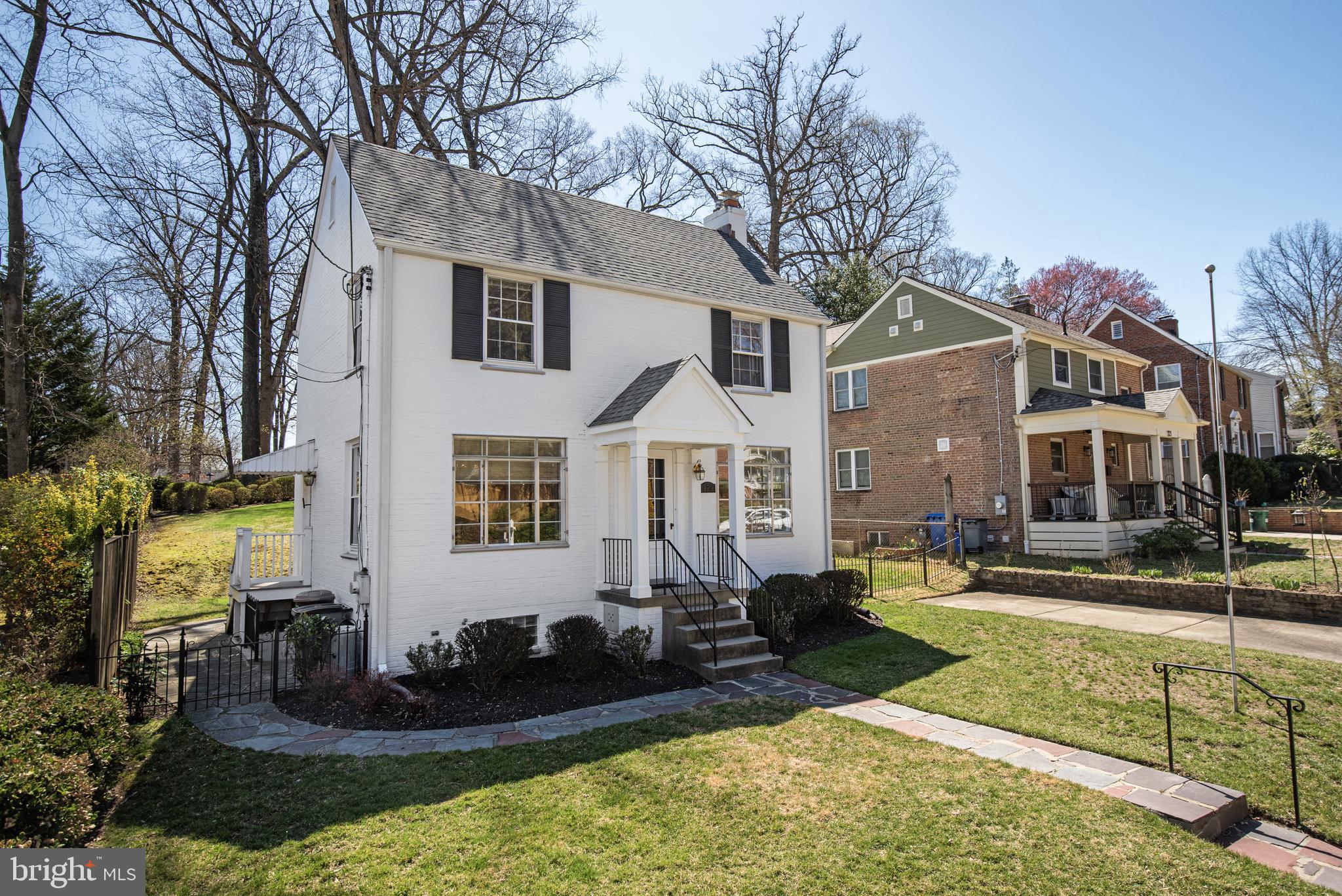 TTR Sotheby’s International Realty is excited to present this beautifully maintained Colonial-style home, featuring 3 bedrooms and 1.5 baths, located in the desirable Woodmoor neighborhood. Just a short walk from scenic trails and the picturesque waterfalls of Northwest Branch, this home has been lovingly cared for by the same family for over 60 years.

With exceptional curb appeal, this home boasts a classic painted brick façade and has seen numerous recent updates. The roof was replaced in 2024, the refrigerator in 2023, and the washer and dryer in 2021. The furnace, installed in 2016, is less than 10 years old. There’s also great potential for expansion, with the main-level powder room offering space for a stand-up shower stall.

Inside, you'll find beautiful hardwood floors throughout, a cozy fireplace, a den, and a lower level featuring a finished recreation room and workshop. The rear yard is fully fenced, with wrought iron facing the front, and includes a shed (contents may convey). The property also features a concrete driveway for added convenience.

Woodmoor, located just 1.5 miles north of the D.C. line, offers a charming, small-town atmosphere while providing easy access to everything the DMV has to offer. The neighborhood is within walking distance to three schools, the recently enhanced Pinecrest Park, and the iconic Woodmoor Shopping Center. For outdoor enthusiasts, the nearby Northwest Branch hiking trails and Sligo Creek Park’s multi-use trails offer ample recreational opportunities. The home’s central location ensures convenient access to downtown D.C., Silver Spring, Baltimore, and Northern Virginia via I-495. Plus, two METRO stations are located within 2 miles.