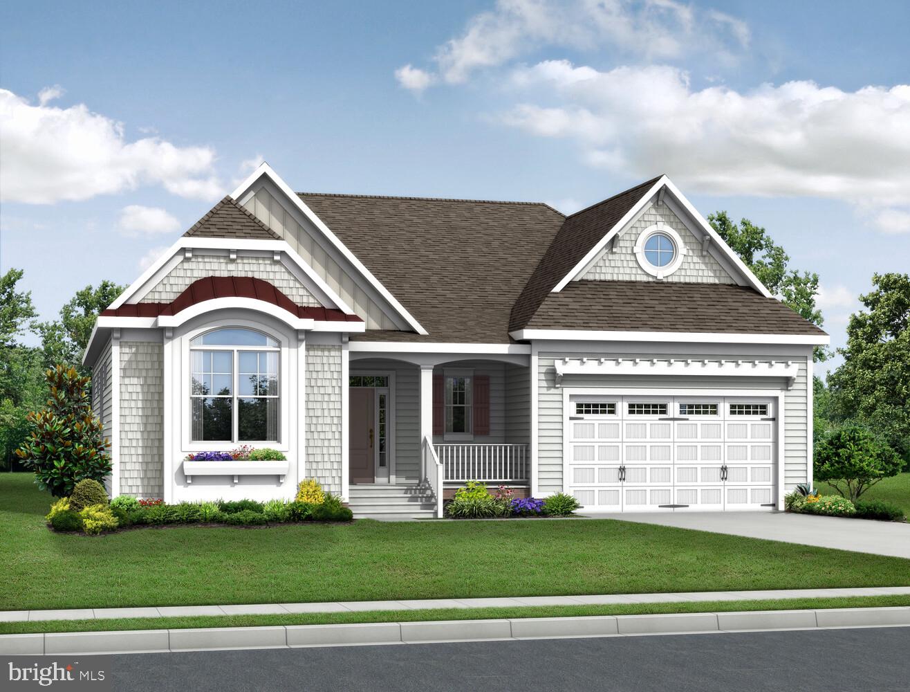 To be built - New Construction!  Monarch offers resort-style living featuring high-end finishes and flexible floor plans. At the heart of the community, residents will enjoy an amenity-rich clubhouse complete with a resort-style pool, pickleball and sports courts, and inviting indoor lounge spaces perfect for relaxation or connection. Combining the sophistication of luxury homes with the laid-back charm of Delaware living, Monarch delivers the perfect balance of comfort, style, and convenience—all just minutes from Middletown’s shopping, dining, and entertainment.  The Cassidy is a ranch home starting at 2,528 sq. ft., featuring 4 bedrooms, 3.5 baths, and an unfinished bonus room. Open kitchen with walk-in pantry flows to great room and dining. Options available for extra bedrooms, baths, and outdoor living. Monarch’s HOA fee includes grass cutting on your property, curbside garbage and recycling services, common area maintenance including walking paths, landscaping, streetlights, entrance monuments, and all community amenities.