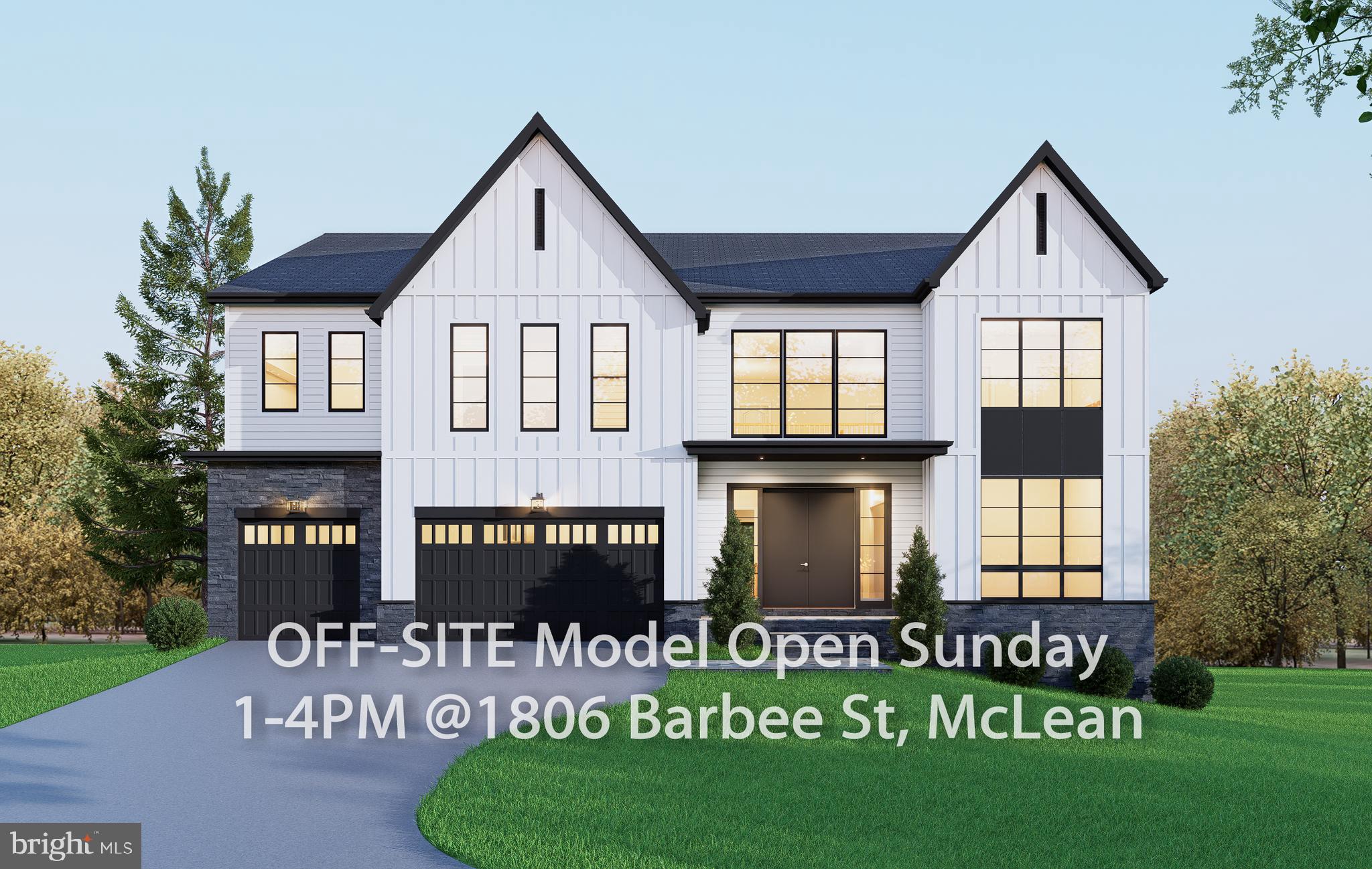 OFF SITE Model Home at 1806 Barbee St, Mc Lean, VA 22101 @ 1-4pm on Sunday.
Pre-construction opportunity at 6228 Nelway Dr, McLean, VA 22101. Ideally situated in a sought-after McLean neighborhood, this homesite offers convenient access to I-495 and the GW Parkway, and is just minutes from Tysons, downtown McLean, and highly regarded schools.
This exceptional residence is designed to deliver over 7,900 square feet of refined living space, featuring 7 bedrooms and 7.5 bathrooms. Thoughtfully crafted with high-end finishes and attention to detail throughout, the home showcases a gourmet kitchen with premium appliances, seamlessly connected to a spacious family room with a fireplace—perfect for both everyday living and entertaining. Formal living and dining areas provide elegant settings for gatherings and special occasions.
Upstairs, five well-appointed bedroom suites each include walk-in closets and private bathrooms, offering comfort and privacy for every member of the household. The fully finished lower level includes an additional guest suite, with optional upgrades such as a custom media room and wet bar—ideal for entertaining or relaxing evenings at home. Outdoor living spaces can be customized to suit your lifestyle, with options including a deck and screened porch.
A rare chance to build a brand-new luxury home in one of McLean’s most desirable locations. For a limited time, buyers may take advantage of pre-construction pricing and special incentives for those utilizing construction financing. This home includes the Builder’s Model Package and offers flexibility for personalized selections. Contact us for more information and customization opportunities.