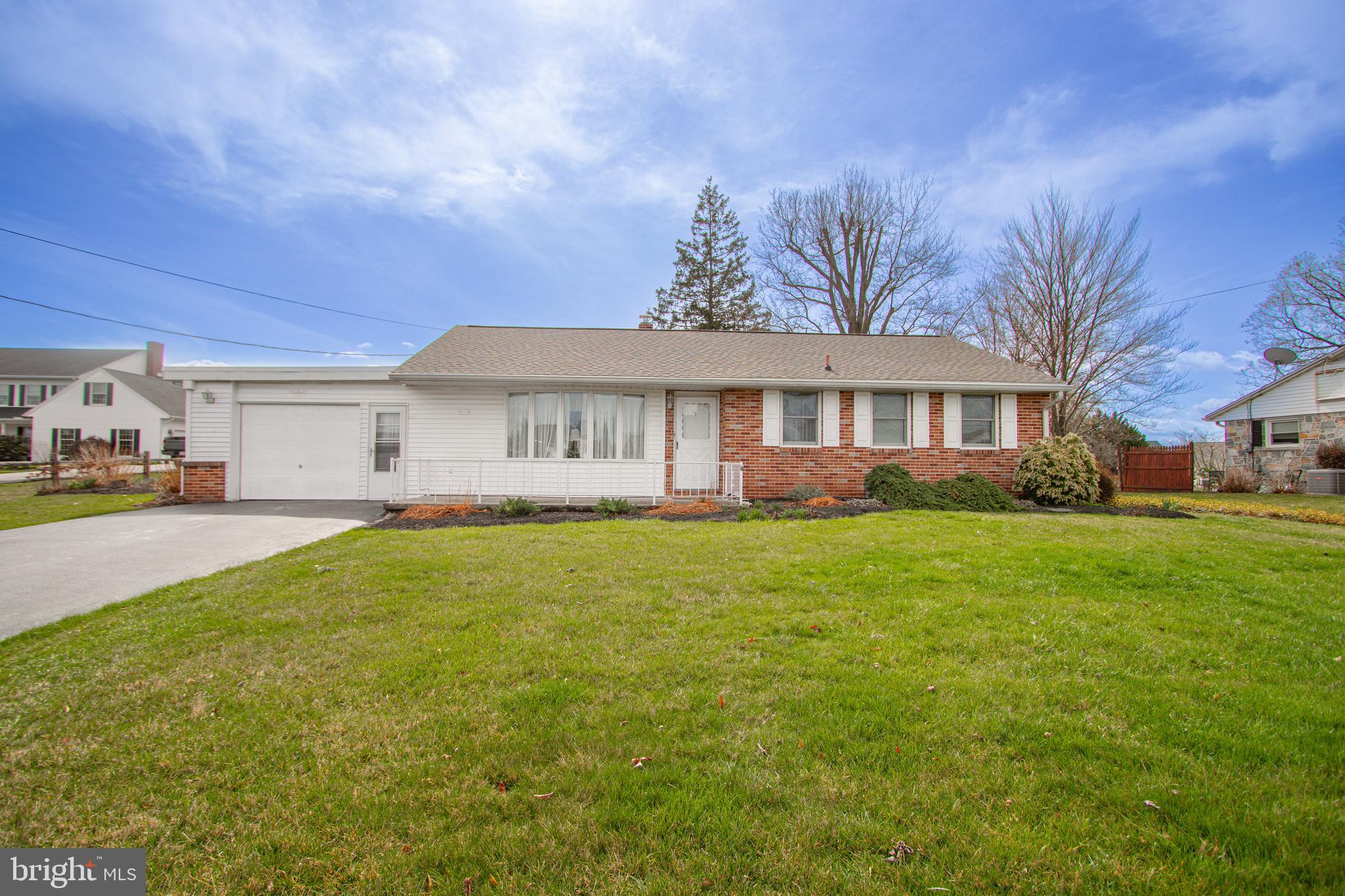 Charming Rancher in West York School District! Welcome to this beautifully maintained ranch-style home on a 0.33-acre lot in the heart of West York. This home features  a cozy backyard perfect for kicking back and relaxing, and a basement workshop ideal for hobbies or extra storage. Location is key! Enjoy the convenience of being within walking distance of Shiloh's American Legion, less than a mile from Green Valley Swimming Pool, and just down the road from Whitecomb's Farm Market-perfect for fresh produce and local goods. Don't miss out on this well-loved home in a fantastic location! Schedule your showing today! House is being sold AS-IS but welcome inspections. This home was originally a 3 bedroom. Currently used as a 2 bedroom, to convert back to a 3 bedroom, doors would need installed and removal of closet built ins.