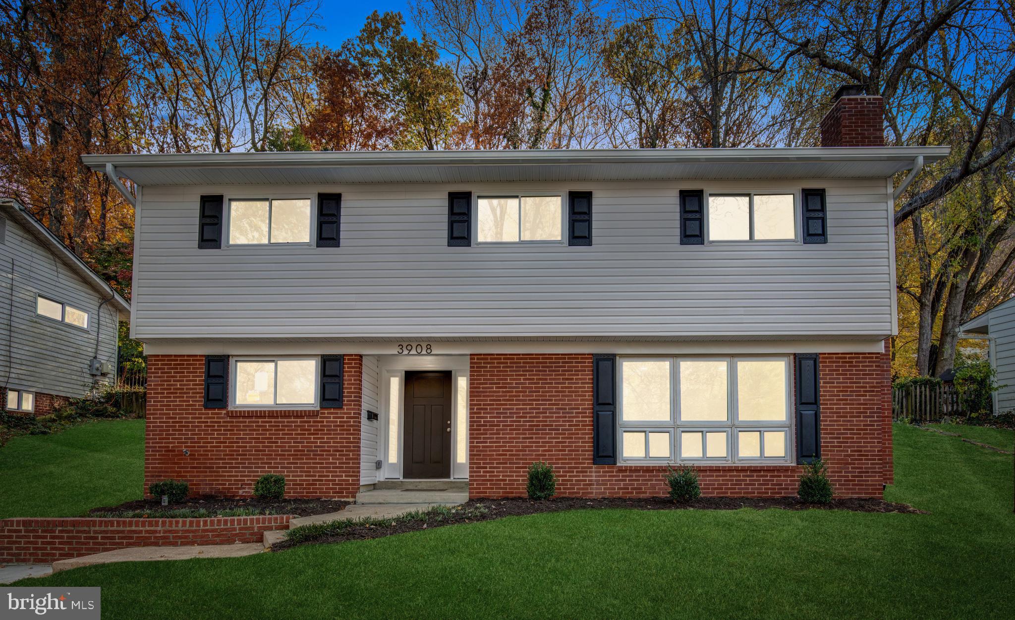 Stunning ranch-style home boasting four bedrooms and two bathrooms, with a contemporary flair and numerous upgrades. The brand-new front door and side lights invite you into a space featuring freshly refinished floors on the top level and plush new carpeting on the lower level, where an additional office or fifth bedroom awaits. The modern kitchen is equipped with brand-new appliances, complemented by the crisp aesthetics of new siding and windows throughout the house. Stay cozy by the fireplace in the lower level, while the new HVAC system ensures year-round comfort. The exterior is as impressive as the interior with a fresh concrete driveway and meticulously landscaped surroundings, providing a perfect blend of style and functionality for a truly turnkey living experience. Acquisition date is 9/22/2023. Acceptable on Conventional, Cash, VA financing.