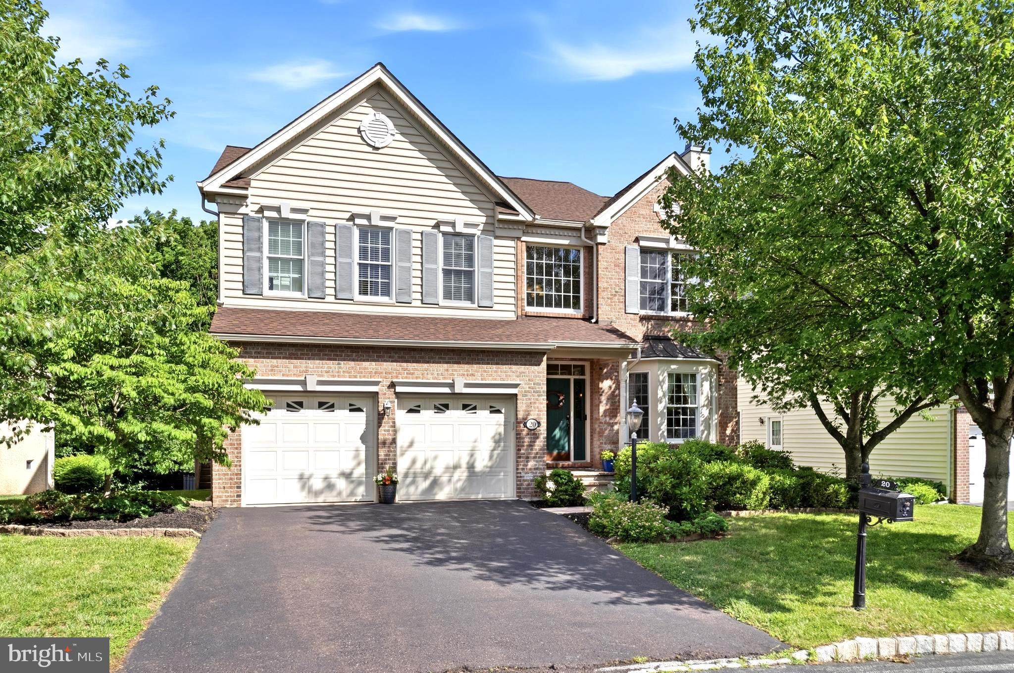 Welcome to 20 Quail Drive South in the highly sought-after gated Rivercrest community. This
exceptional home offers approximately 4,200 square feet of living space, including a
finished walkout basement and is loaded with custom upgrades throughout. 
A dramatic two-story foyer showcases a floor-to-ceiling brick accent wall, while transom
windows and sidelights fill the space with natural light. The open-concept floor plan
features hardwood flooring, recessed lighting, and two fireplaces. The
bright eat-in kitchen offers granite countertops, stainless steel appliances, a built-in
double wall oven, large pantry, abundant cabinetry, and access to the expansive Ipe
Brazilian hardwood deck overlooking the backyard.
The adjoining family room is highlighted by a custom coffered ceiling and impressive
built-in entertainment center with accent lighting. A laundry/mudroom with utility sink
and powder room complete the main level.
Upstairs, a sunlit loft overlooking the soaring foyer adds valuable bonus space that’s
ideal for a home office, lounge, guest retreat, or potential fourth bedroom.
The finished walkout basement is designed for entertaining, featuring a home theater
system, custom wet bar with illuminated glass display cabinetry and beverage
refrigerator, elegant coffered ceiling, recessed lighting, abundant storage, and direct
access to the backyard.
Outside, enjoy a private retreat with aluminum fencing, an attached storage shed, and
mature landscaping. Rivercrest residents enjoy a clubhouse, fitness center, pool,
walking trails, and a secure gated setting. Optional memberships at the Rivercrest Golf
Club provide additional dining, social, and recreational opportunities.
A rare opportunity to own a beautifully appointed home in one of the area’s most
desirable communities!