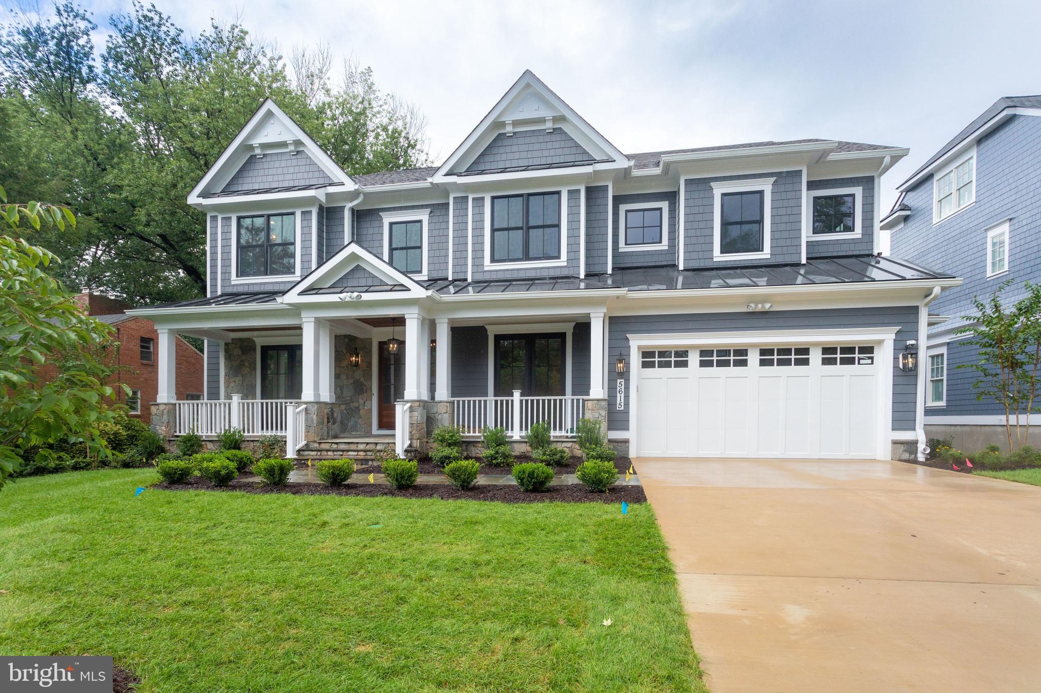 This exceptional custom-built residence by Mid-Atlantic is a true masterpiece of luxury and design, situated in the prestigious Whitehall Manor neighborhood of Bethesda, just steps from Edgemoor. Just a mile from Bethesda Row, Woodmont Triangle, and the Metro, it offers an unparalleled blend of sophistication, convenience, and modern elegance.

With over 7,300 square feet of exquisitely finished living space across four levels, plus additional outdoor areas, every detail has been meticulously designed for unmatched comfort and style.

A beautifully hardscaped front porch welcomes you into the home, offering a charming space to relax and enjoy the surroundings.

At the heart of the home, the gourmet chef's kitchen boasts an oversized island, stainless steel appliances, a wine/beverage 
refrigerator, and a butler’s pantry for added convenience. Thoughtful details include designer finishes, high-end cabinetry, and premium fixtures. A family powder room is conveniently located off the mudroom.

Expansive collapsible glass doors open to a screened-in deck and lead to a secondary exposed deck with steps down to the rear yard, creating a seamless indoor/outdoor living experience with breathtaking northwest views. The Great Room features an oversized gas fireplace and built-in speakers, perfect for entertaining.

A first-floor bedroom with an en-suite bathroom offers versatility for guests or multigenerational living.

The Primary Suite is a luxurious retreat, complete with a private rooftop terrace and his-and-hers custom-built designer closets. The spa-inspired bathroom showcases elegant tiling, double vanities, an oversized shower with wall-mounted shower jets, and a stand-alone soaking tub—creating the perfect at-home spa experience.

The upper level includes four additional bedroom suites, each with an en-suite bathroom, along with a spacious laundry room.
The top-level loft provides the perfect space for a family retreat or in-law suite, featuring two bedrooms, a full bathroom, and abundant natural light from skylights.

Designed for entertainment and relaxation, the walk-out lower level features two additional bedrooms, each with en-suite bathrooms, along with a home gym/fitness area, a bar, and a billiards space. A French door opens to a hardscape covered patio overlooking the rear yard, creating a serene and private outdoor retreat. The expansive backyard offers ample space for outdoor recreation and future enhancements.

The home is complete with a two-car garage featuring high ceilings and ample storage.
