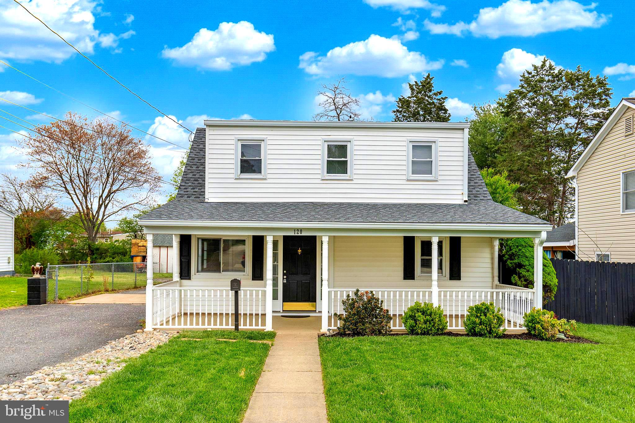 This home has NO HOA and is located in the heart of Manassas Park! The home includes 3 bedrooms, 2.5 bathrooms, and an OVERSIZED detached garage. A spacious eat-in kitchen! FRESHLY PAINTED & NEW CARPET throughout make it very appealing! The roof is approximately 3 or 4 yrs old! The house HVAC is 2 yrs old!

The garage is a standout feature, equipped with power, plenty of overhead lighting, a bonus workspace, extra storage, a utility sink, a half bath, and a hot water heater! It’s practically brand new, with new siding, doors, windows, gutters, drywall, trim, paint, electric, & a new HVAC system! This is a MUST SEE! The photos do not do it justice! It's a hobbyist's dream! 2 storage sheds, one has electric!

In addition to the garage, the driveway has ample parking to accommodate several vehicles and/or your boat or RV.  Close to restaurants and shopping! Great location for commuters!