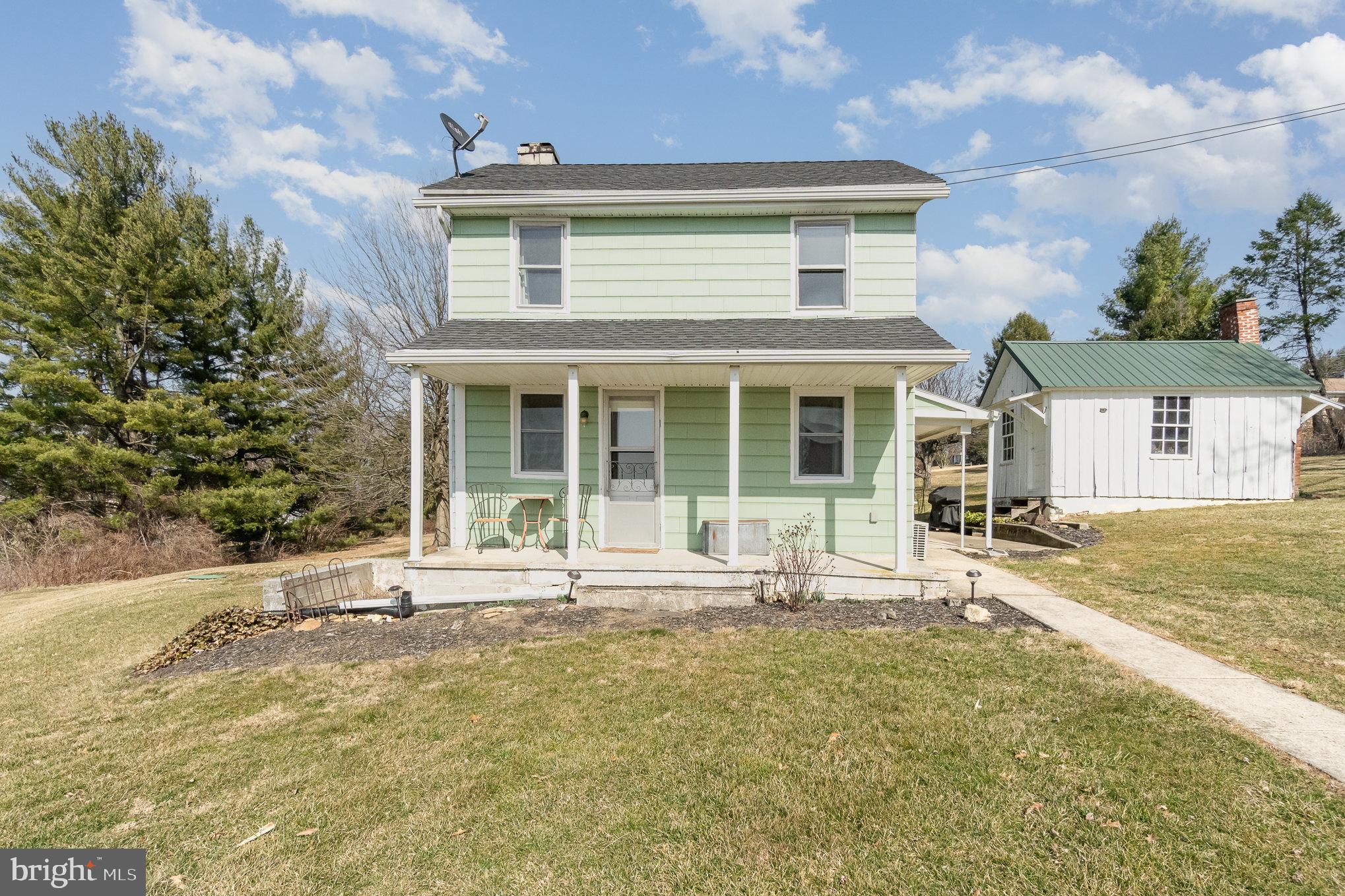 This charming older detached home offers 1,284 sqft of living space on nearly 1.5 acres. With 4 bedrooms and 1 bathroom, it is available for $1,800 a month, with a move-in date of April 1st. A one-month deposit is required. The property comes equipped with a washer, dryer, fridge, stove, and chest freezer for your convenience. Tenants will be responsible for utilities and lawn care. The property operates on well and septic systems. Chickens are allowed, and a chicken house is provided for your use. This is a rental managed by a private landlord, and no pets are permitted.