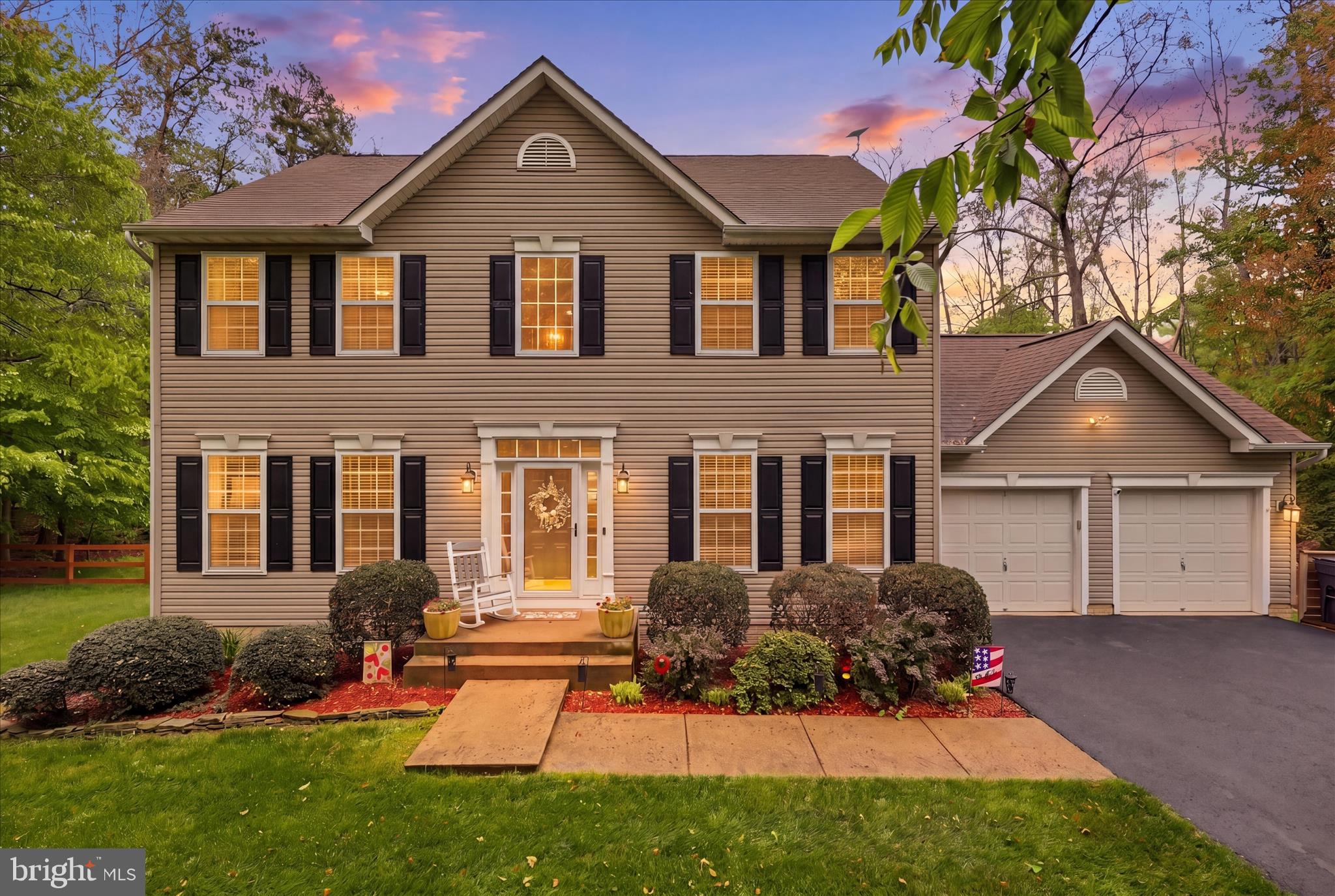 MOTIVATED SELLER! Relocating out of state!This well-cared-for, immaculate home is nestled in a private country setting and offers both charm and functionality. The beautifully landscaped yard with lush green grass creates a welcoming first impression.
Inside, you’ll find a formal living room and dining area, perfect for entertaining. The kitchen features updated appliances, ample cabinet space, room for a table, and opens to the spacious family room. The family room is filled with natural light and includes a cozy fireplace for relaxing evenings.
Upstairs, the primary suite offers a luxurious bath, along with three additional generously sized bedrooms. The finished basement includes a recreation room with built-in bookcases, space for a pool table, a bedroom with walk-up access, a full bath, and a storage area.
Outdoor living is just as impressive with a Trex deck off the kitchen, a fenced backyard, and ATV paths throughout the property. A detached 2-car garage (32x30), built in 2022, provides ample additional parking and storage
Recent updates include: Detached Garage (2021)water heater (2023), newer LVP flooring on the main level (2022), newer carpet on the upper level, Trex decking, fenced yard (2022), water softener, newer sump pump(2022), New ceiling fans (2025) alternative septic system recently serviced with new peat moss added(2025). The roof was replaced in 2019.