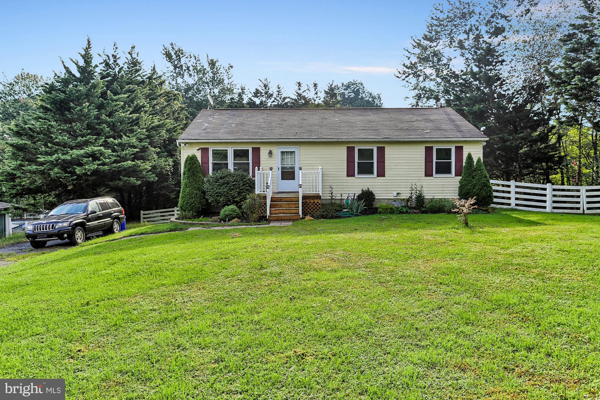 Great cozy 3 bedroom 2 and 1/2 bath  Ranch home sitting on a large lot. Fenced backyard, walk out from the lower level which is ready  for you to finish it to your taste.
