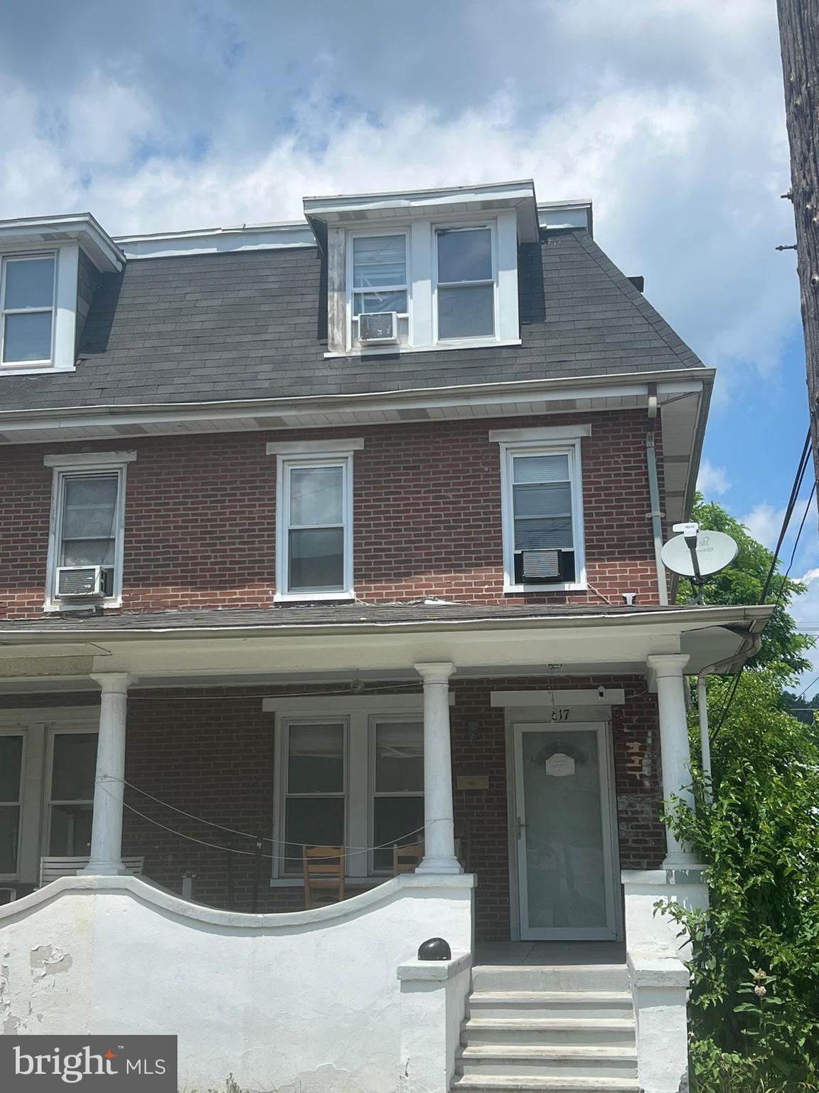 Investor Alert! Add a high-yielding asset to your real estate portfolio with 617 Belmont Street, a massive 3-story brick twin home located in the heart of Coatesville's ongoing revitalization district. Boasting an expansive 5-bedroom, 2-full-bathroom layout across over 1,730 square feet of interior living space, this turnkey property is primed for maximum rental demand and steady cash flow, long term tenant paying $1600 per month rent. The main floor features a welcoming front porch, classic wood trim moldings, spacious living and formal dining rooms, an eat-in kitchen, and a convenient rear mudroom with laundry hookups. The upper two levels house five generous bedrooms and the full baths, offering an ideal setup for high occupancy. Complete with a full walkout basement for extra storage and a fenced-in backyard, this property delivers incredible long-term value and immediate equity potential. Whether you are looking to expand an existing portfolio or land a rock-solid rental asset, this is a must-see. This is AS-IS sale . Buyer is responsible for U&O. Schedule your private showing today!