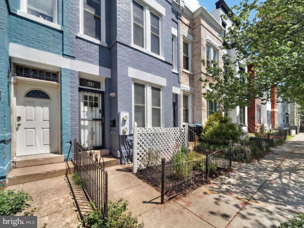 Fully renovated two-unit property ideally positioned in the heart of Northeast DC near Union Market, NoMa, and the H Street Corridor. 642 Morton Place NE presents a rare opportunity to acquire a stabilized income-producing asset with strong in-place rental income, updated interiors, and long-term upside in one of Washington, DC’s strongest growth corridors.

The property consists of two separately metered residential units with a combined monthly rental income of approximately $4,500. The upper unit is leased through November 2027 at $2,300/month, while the lower unit is occupied at $2,200/month with a lease term ending  December 13th 2026, providing immediate cash flow and operational stability.

Both units have been extensively renovated and feature updated kitchens, modern bathrooms, wood flooring, upgraded finishes, private outdoor balcony space, and bright open layouts. Additional highlights include potential for future off-street parking at the rear of the property, separately metered utilities, and strong tenant demand driven by the surrounding Union Market and NoMa redevelopment.

Located moments from Union Market, Metro access, dining, retail, parks, and major commuter routes, this property offers an attractive combination of stable income, neighborhood appreciation, and long-term investment potential.

Ideal for investors, owner-occupants seeking supplemental income, or long-term hold buyers looking for exposure to one of Northeast DC’s most active residential corridors.