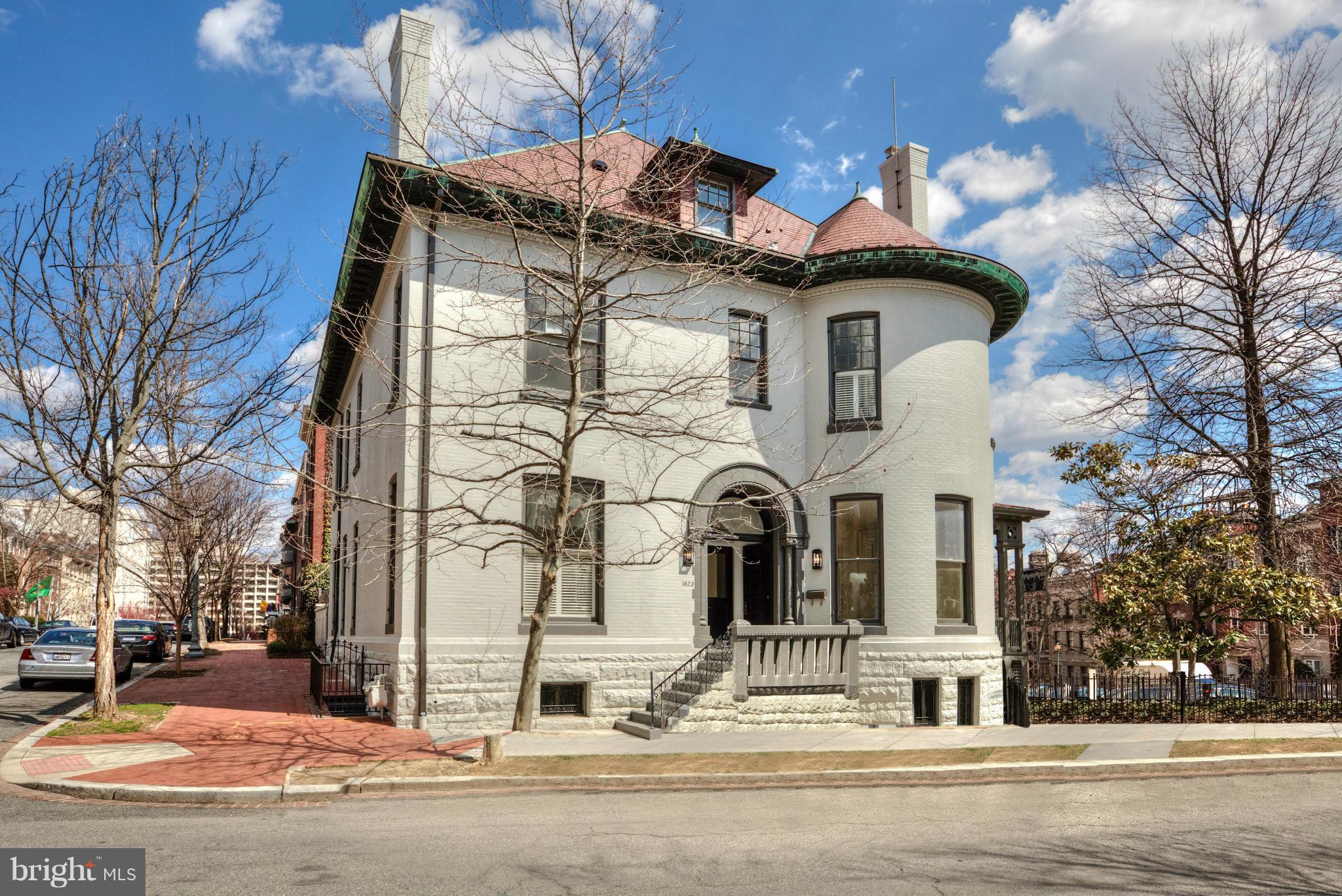 Stunning renovation by John Cecchi with GARAGE and ELEVATOR. 7BR, 6BA, 2HB residence is nearly 10,000 sq. ft with beautiful landscaping and custom finishes throughout. Extensive master suite with walk-in closet and dressing room, lower level with access to garage, large rec room, BR and ample storage spaces