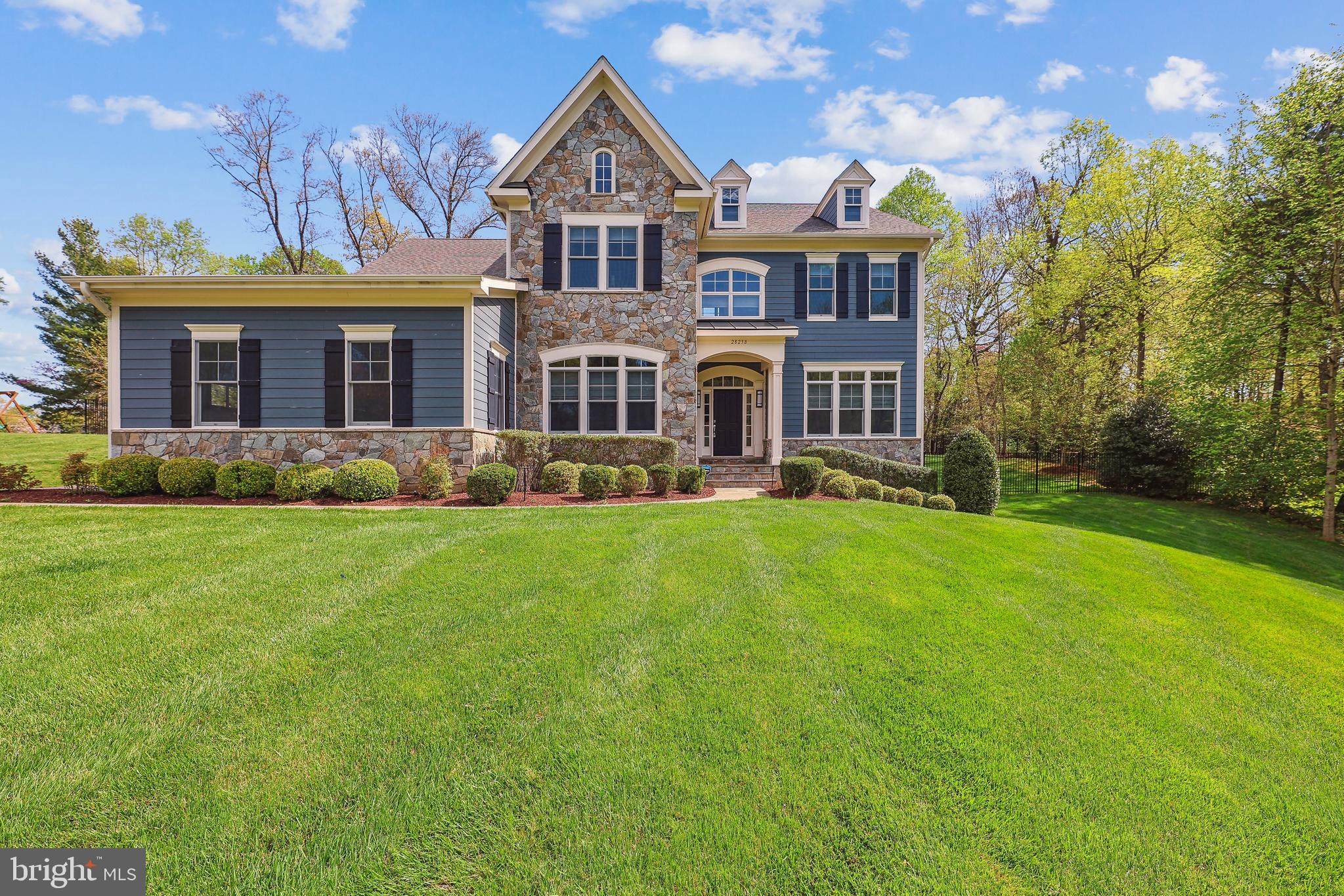 4/28 Open House is Cancelled! Beautiful, stylish, stunning & wonderfully impeccable light filled 10-year young custom craftsman home In sought after Oakton! Close to 6,000 finished square foot home w/5 bedrooms, 4 full baths & 1 half bath exquisitely designed home w/high end finishes including an elevator. This home has hardiplank siding w/stone accents out front, exterior up-lighting & irrigation system & sits on 1.2 acres of landscaped lawn. This home is a must see!  The gourmet kitchen boasts a 6-burner w/griddle Jenn-Air double gas stove w/convection option, Jenn-Air double doored refrigerator, large shelved pantry, beautifully designed island w/custom cabinets and pendant lighting. Family room off kitchen w/coffered ceiling and 2 -story tiled gas fireplace.  Separate dining and living rooms w/spacious office on main level w/mud room off of kitchen leading into 3-car garage.  Upper level oversized primary suite w/tray ceiling and 2 walk in closets.  Attached is the pure luxury primary bath w/dual vanity, soaking tub and large glass enclosed multi-head massage shower, sprayer & seat.  Lower level rec room w/potential Au-pair suite w/attached bath w/dual entry.  And another office or workout room on lower level plus large storage room.  This home sits on 1.2 acres of beautiful land w/fenced backyard.  Too many amazing aspects to mention!  You've got to see this wonderful home! Madison High School pyramid.