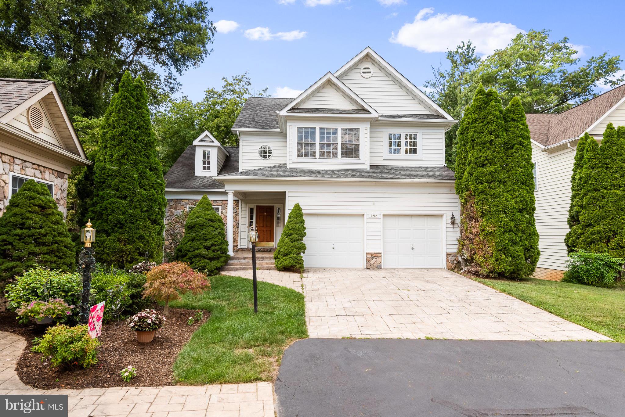Now Presenting This Rarely Available for the Area 1999 Year Build 4 BR / 3.5 BA Detached Home With Two Car Garage / Flagstone Driveway and Private Yard in Vienna near Tysons in the Stenwood, Kilmer and Marshall School Pyramid. Upon Entry to home, you are met by inviting hardwood foyer with access to garage, main floor powder room that leads to open concept living room and dining room floorplan to the left of home and kitchen that overlooks family room with gas log fireplace and ceiling fan to the right, with oak hardwoods throughout the entire entry level.  Kitchen includes island for entertaining, granite counters, stainless appliances, 42" oak cabinets and bay window with loads of natural light. Off living room is access to main level enclosable den / office, along with exterior access to Trex deck that overlooks tree lined private lot.  Upstairs are 4 well sized bedrooms, including primary bedroom with walk in closet an en-suite primary bathroom with soaking tub, stand-in shower and dual vanities.  Primary bedroom has direct access to second bedroom next door.  The three well appointed other bedrooms upstairs share second full bathroom with soaking tub and shower combination and laundry room is on upper level.  Downstairs is the walk-out level basement with additional indoor living space, third full bathroom, large unfinished storage area / utility room and exit to patio and fenced back yard for additional private exterior living.  This property is nestled near the heart of Tysons, but is located in a small neighborhood that does not feel like you are in the congestion of Northern Virginia, a truly rare find. ***Photos are from previous listing before current tenants moved in*** Property will be available for lease 7/3/2026.