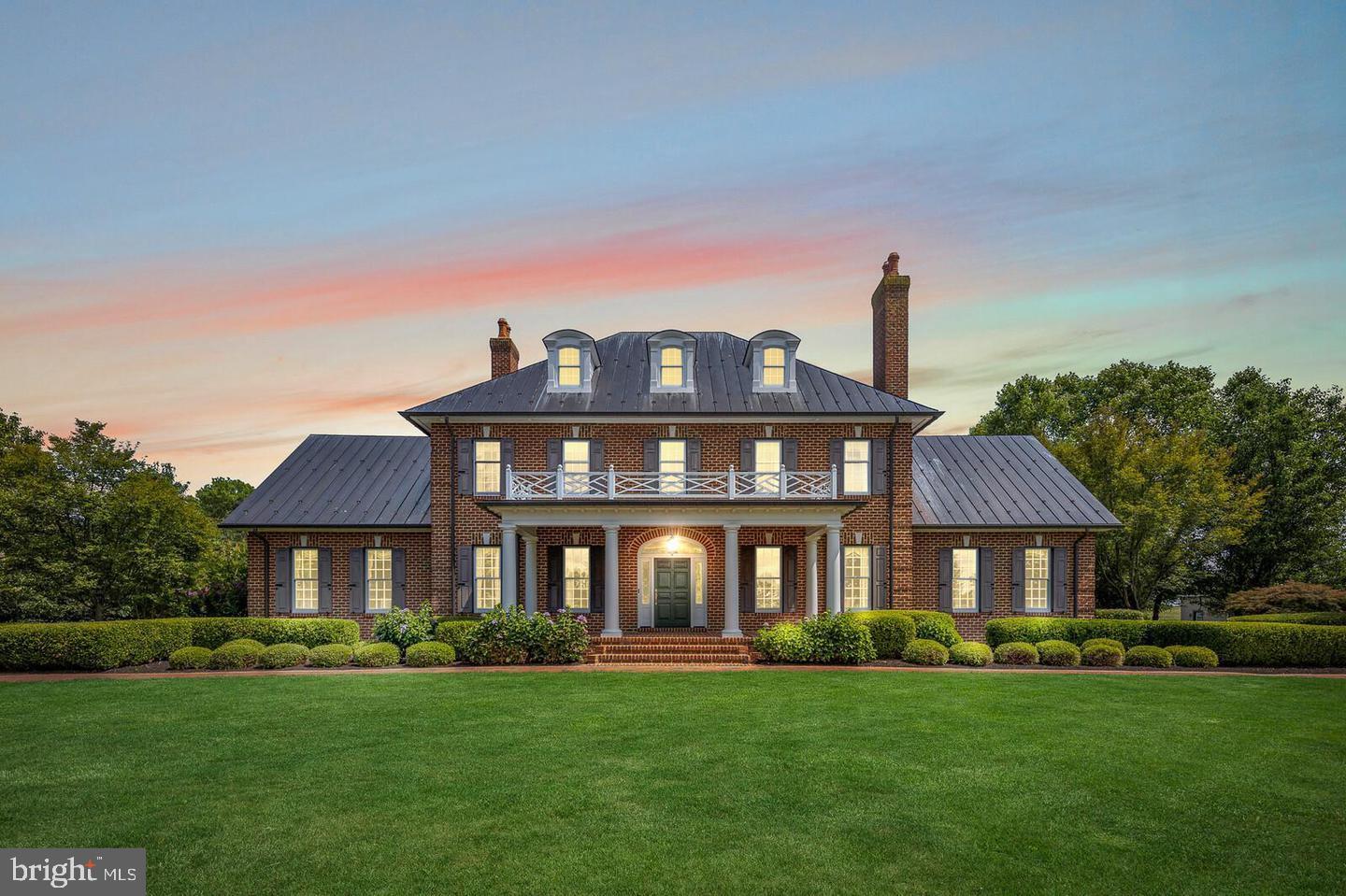 â€œTwelve Oaksâ€ Spectacular Georgian Equestrian Estate, in the heart of Maryland horse country, exclusively nestled within a well-designed and maturely landscaped 31-acre setting. The residence is approximate 5,700 square feet, finished in 1995 by builder, Gary L. Stover, Jr. for his familyâ€™s personal country estate.  The current owners have since enhanced the property to its present condition, which is picture perfect, from its gorgeous copper roof, stunning interior, to its gardens and landscape. The spacious, 2-story entrance foyer, large formal dining room, well appointed kitchen with great views, living room and den with fireplaces, the home also includes a first floor, primary suite and bath with access to the large, screened porch overlooking the gardens. Upstairs, the home boasts three large bedrooms, 2-Â¾ baths and a expansive recreation room.  The lower level features a home theatre and an additional area with fireplace. Convenient to waterfront restaurants, golf, riding and within 5 miles of 4 marinas. Twelve Oaks is quite picturesque, sitting from the mature trees along the road, to the gated entrance and treed drive, and finally the landscaping and gardens add grace to the beautiful setting. Additionally, the property boasts a 2 stall horse barn, block building formally used as a horse barn, run-in shed, a concrete pad previously utilized as a heliport, and several acres of mature woods, serving as the perfect backdrop to this one of a kind property.