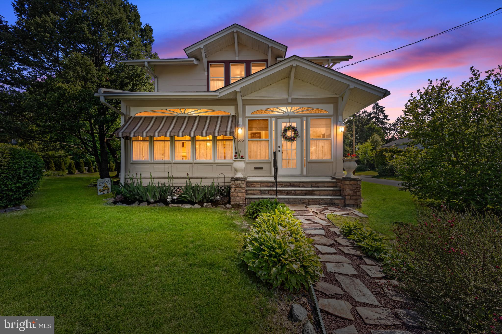 Welcome to this hidden gem  in desirable Torresdale Manor in Bensalem! This charming 4-bedroom, 1.5-bath home offers a perfect blend of character, space, and versatility. Step onto the inviting enclosed front porch—ideal for relaxing year-round—and enter into a spacious living room featuring a stunning stone gas fireplace. The adjoining dining room (or bonus room) offers flexibility to suit your needs, and both rooms showcase beautiful hardwood flooring.T he large eat-in kitchen provides plenty of space for gatherings and flows seamlessly to the rear deck, overlooking a huge backyard—perfect for entertaining, gardening, or outdoor fun. Upstairs, you’ll find four generously sized bedrooms and a full hall bathroom, offering comfortable living for everyone. The full basement includes a laundry area and additional storage potential. Outside, a detached garage has been thoughtfully converted into a game room, complete with a bonus room and separate electric—ideal for a home office, studio, or entertainment space. As an added bonus, the property includes riparian rights to the Delaware River, offering access to a private gated beach, picnic area, and docks available for a yearly fee—perfect for enjoying waterfront living without the waterfront taxes. Don’t miss this unique opportunity to own a spacious home with great indoor and outdoor living in a convenient location!