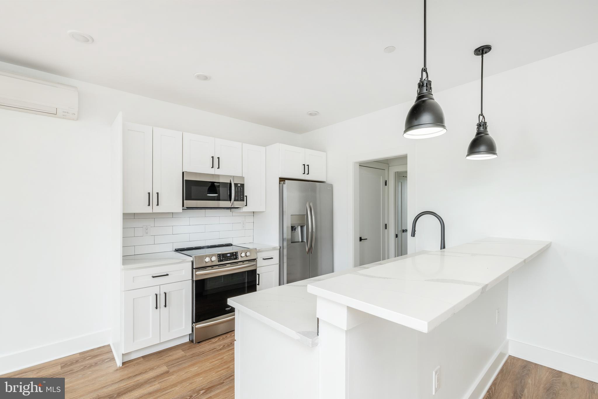 INTRODUCING: 85 EAST — This 9-unit gated new construction apartment community with parking is set back peacefully off the quaint cobbles of Germantown Avenue in Philadelphia’s historic Mount Airy neighborhood in NW PHL. It is a turnkey investment opportunity with an attractive 6% cap rate. Comprising 3 contiguous triplex buildings, 85 East features private parking and panoramic rooftop terraces for residents. Each building features two (2) 2bd x 1ba units on the 1st/2nd floors and one (1) 3bd x 2ba unit on the 3rd floor, with private access to the rooftop terrace. The interiors are outfitted with high-end finish kits including quartz countertops, LVP flooring, stainless-steel appliance packages, designer lighting and more. Bright, spacious and airy interiors provide a serene sense of calm inside the buildings. Walkable to Germantown Avenue’s commercial corridor lined with boutiques, shops, breweries, restaurants, cafes and historic structures, 85 East is connected to the fabric of Mount Airy’s eclectic lifestyle. Easy access into Center City and University City by train (3 minutes to Carpenter Station on Chestnut Hill West Septa line) or car (25 minutes to Center City), as well as suburban employment and entertainment districts. Walkable nearby amenities include: Mount Airy Tap Room, Acme, Lovett Memorial Library, Wawa, McMenamin’s, Jansen, Johnson House Historic Site, Weaver’s Way Co-op, Grocery Outlet, Young American Hard Cider and Tasting Room — as well as Wissahickon Valley Park, Chestnut Hill and Historic Germantown. 10 Year Tax Abatement—pay taxes on assessed land value rather than improvements. Minimal expenditures. High-growth rental submarket.