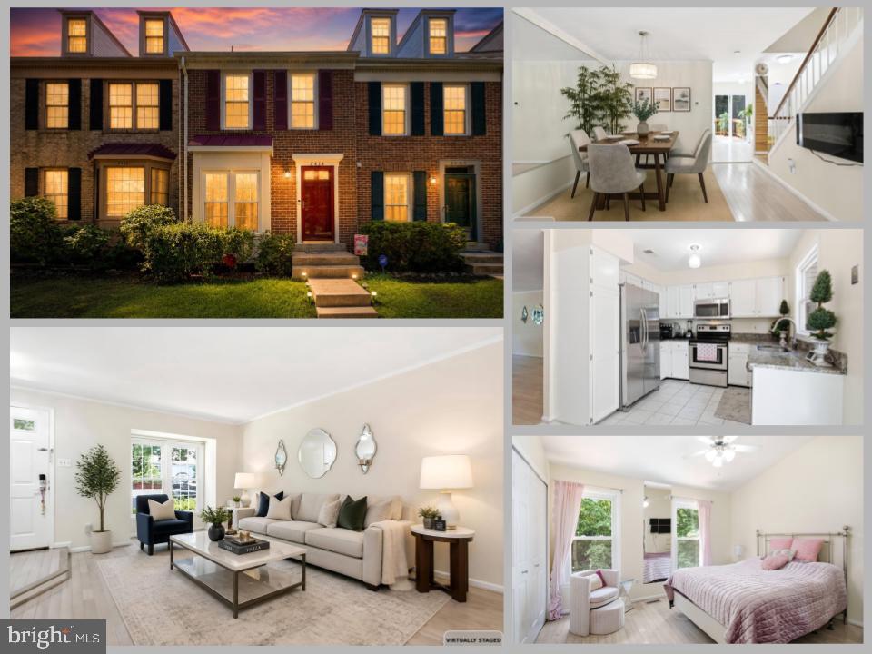 Welcome to 8434 Springfield Oaks Drive, a meticulously maintained brick-front townhouse tucked away on a quiet cul-de-sac, offering the perfect blend of comfort, style, and flexibility. Thoughtfully updated and move-in ready, this home features newer roof, fresh paint, modern lighting, and updated fixtures throughout.

The bright and inviting main level showcases beautiful wood flooring and an open-concept living and dining area designed for both everyday living and effortless entertaining. The updated kitchen is appointed with upgraded cabinetry, granite countertops, stainless steel appliances, and abundant storage. Step outside to the spacious elevated deck—a standout feature in the neighborhood—with stairs leading to the backyard below. Surrounded by mature trees, the deck overlooks a peaceful, park-like setting, creating the perfect backdrop for morning coffee or evening gatherings.

Upstairs, wood flooring continues throughout and leads to the spacious primary suite featuring a private en suite bath. A generous second bedroom and an updated hall bath complete the upper level.

The walk-out lower level offers exceptional versatility with a full bath, laundry area, and a mini kitchenette appliance, making it an excellent opportunity for rental income, an in-law suite, guest accommodations, or multi-generational living. Sliding doors open to the landscaped, fully fenced backyard, offering privacy and additional outdoor living space.

Ideally located just minutes from I-95, the Lorton VRE Station, shopping, dining, and parks, this beautifully maintained home combines modern updates, flexible living spaces, and an unbeatable commuter location.