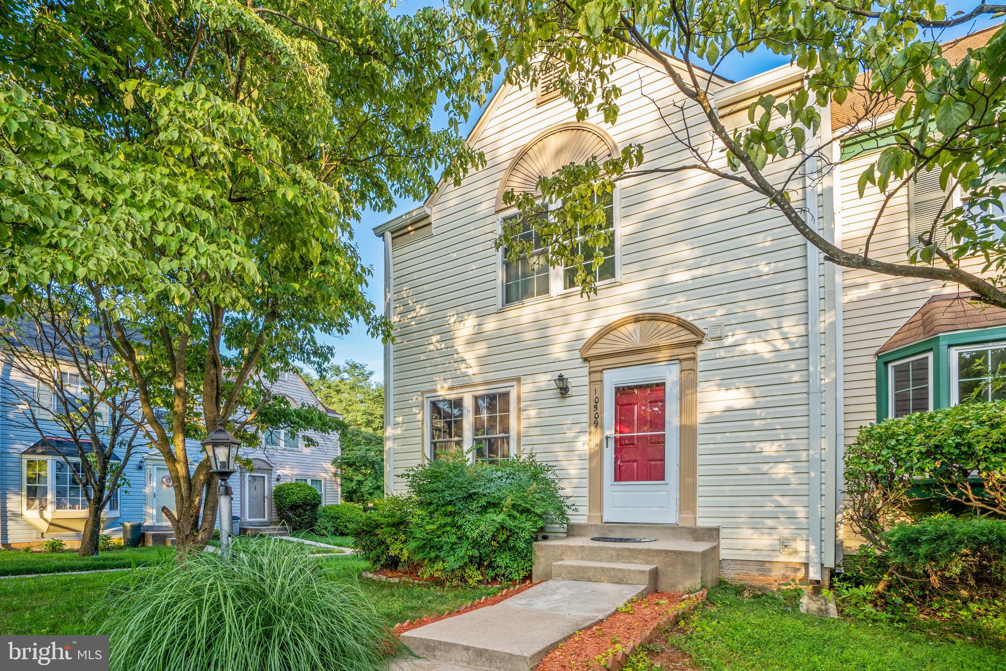 GORGEOUS END UNIT! Stonebridge town home will WOW you with fantastic upgrades and special features!! Freshly painted; hardwood floors throughout. New HVAC (2022), replaced water heater (2018), new roof installed in 2019, all plumbing pipes replaced (2018). Back side windows, sliding doors and front door replaced . Sun filled , table space kitchen with new granite countertops and replaced stainless steel appliances (2019). On the upper level you will find two large bedrooms, each with its own fully renovated bathrooms (2021); master bathroom will absolutely surprise you! Lower walkout level offers a spacious recreation room; remodeled in 2019 full bath, and laundry/storage area with replaced washer/dryer(2019). And don't miss out the outside area: very private re-surfaced deck (2013) with a gorgeous  serene nature view and fully fenced (2013) paved back yard (2020). Stonebridge is a community with a lot to offer: neighborhood clubhouse, swimming pool, tennis courts, playground, ball fields, tot-lots, walking paths... It is part of the Wootton High School Cluster, close to I-270, I-370, ICC, Shady Grove Metro, Downtown Crown, Rio, Kentlands and more!!This move-in ready home checks all the boxes!