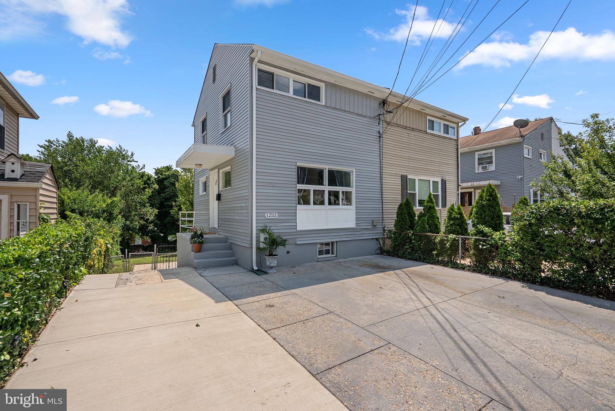 This charming twin home in Connecticut Avenue Estates offers a perfect blend of comfort and functionality. With 2 cozy bedrooms and a well-appointed full bathroom, the traditional floor plan invites you to create lasting memories. The heart of the home features a modern kitchen equipped with essential appliances, including a built-in microwave, cooktop, dishwasher, and disposal, making meal prep a delight. The unfinished basement, with a walkout level and windows, presents endless possibilities for customization-imagine a cozy family room. Enjoy the convenience of a dedicated laundry area, complete with washer and dryer. Set on a spacious concrete driveway with ample parking for up to six vehicles, this home is perfect for gatherings. Major renovations are planned for 2025, ensuring that this residence will meet your evolving needs. Embrace the warmth and potential of this inviting space, where every corner feels like home.