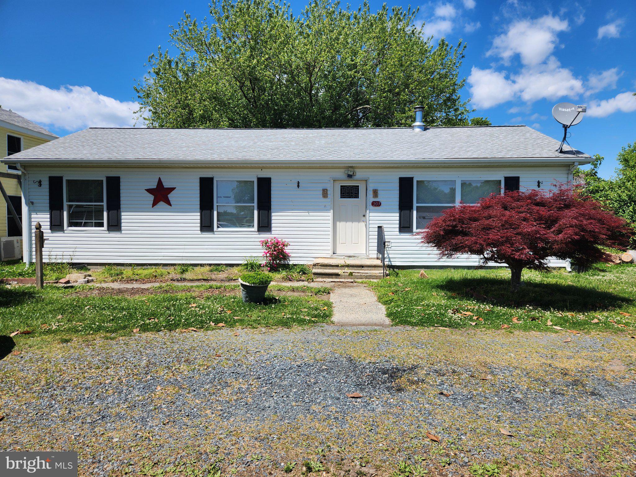 Discover this ranch-style home located 1 block to the center of downtown, perfect for those seeking convenience to everything St Michaels has to offer. This 3-bedroom, 2-bathroom residence offers 1,364 sq. ft. of potential, set on a generous 0.17-acre lot. The rails to trails is located right at the end of the street. With a little creativity and vision, this property can be transformed into your dream home. Roof was replaced in 2014, HVAC 2014, hot water heater 2015. Fence panels have been removed, posts remain, they are on the property line. No permit would be needed to add new panels. There is space for a driveway to be added to the left of the home. Embrace the opportunity to invest in a community that values connection and quality of life. Don't miss out on this chance to make it your own!