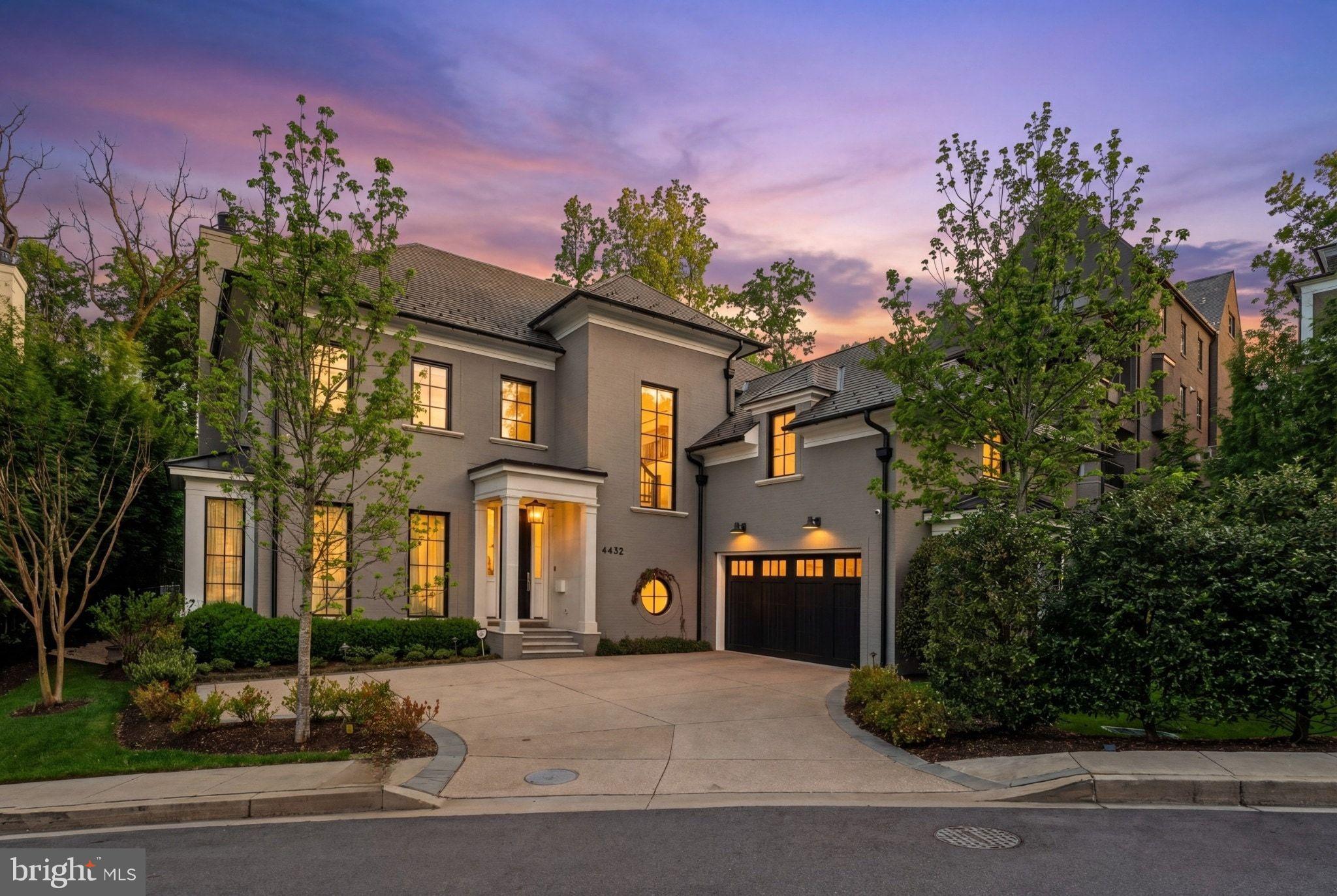Tucked within the coveted Phillips Park enclave, this exceptional residence at 4432 Chestnut Lane NW is a masterclass in scale, craftsmanship, and modern luxury. Built in 2020 by Cecchi Homes, the home spans over 7,000 square feet of impeccably designed living space, offering an extraordinary setting for both refined entertaining and elevated everyday living.

A grand foyer sets an elegant tone upon entry, with beautifully proportioned formal living and dining rooms unfolding gracefully from this central space, creating an easy flow for gatherings. The kitchen is designed with both function and clarity in mind, anchored by a large marble waterfall island and surrounded by custom cabinetry and professional-grade Wolf and Sub-zero appliances. Generous workspace, integrated storage, and a natural connection to the breakfast area and family room make it equally suited for daily use and entertaining. The impressive family room, where dramatic accordion doors retract to open the full width of the space, creates a true indoor-outdoor experience and effortless connection to the private, professionally landscaped patio and garden. A well-appointed butler’s pantry enhances entertaining on this level, while a discreet powder room, mudroom, and access to the spacious two-car garage complete it.

The upper level is anchored by a luxurious primary suite, offering a serene sitting room, two generous walk-in closets, and a spa-inspired bath with dual vanities, a steam shower, and a deep soaking tub. Three additional bedrooms, each with en-suite baths, complete this level, while the top floor offers further flexibility with an additional en-suite bedroom and abundant storage.

Designed for both relaxation and recreation, the lower level provides great flexibility. It features an expansive recreation or family room with a wet bar, a large playroom, a dedicated fitness room, substantial storage, a powder room, and a private en-suite bedroom that is ideal for guests. Laundry rooms on both the upper and lower levels, along with an elevator servicing all floors, ensure ease and functionality throughout.

Surrounded by lush, thoughtfully designed landscaping that offers both beauty and privacy, this remarkable residence blends timeless elegance with modern sophistication in one of Washington, DC’s most sought-after neighborhoods.
