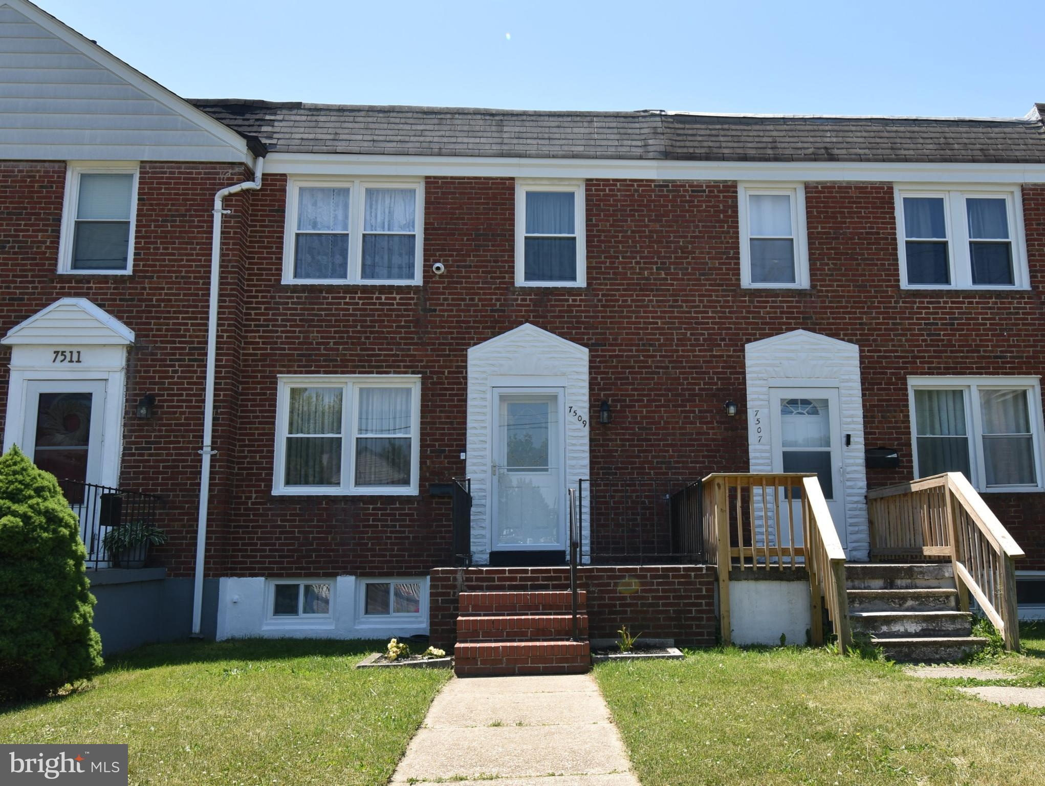 Pride of Ownership shines throughout this 3 BR 1 Full and 1 Half Bath Townhome! Main Level offers a spacious living room, dining room with new vinyl plank flooring, New Andersen screen door with pull down screen. Recently updated kitchen offers newer cabinets and appliances, along with an exterior door leading to the trex deck, yard and car port. Lower Level offers new carpet and recessed lighting in the family room/game room.  Updated 1/2 bath in lower level utility room which also offers new vinyl flooring.  Upper level offers 3 bedrooms and hall bath.  Enjoy the convenience of rear off street parking and close proximity to shopping, dining, parks, major highways and more!  Seller prefers to sell as is. Ground Rent $96.00 Annually - Paid in 2 Installments of $48.00 (January & July). Schedule a showing!