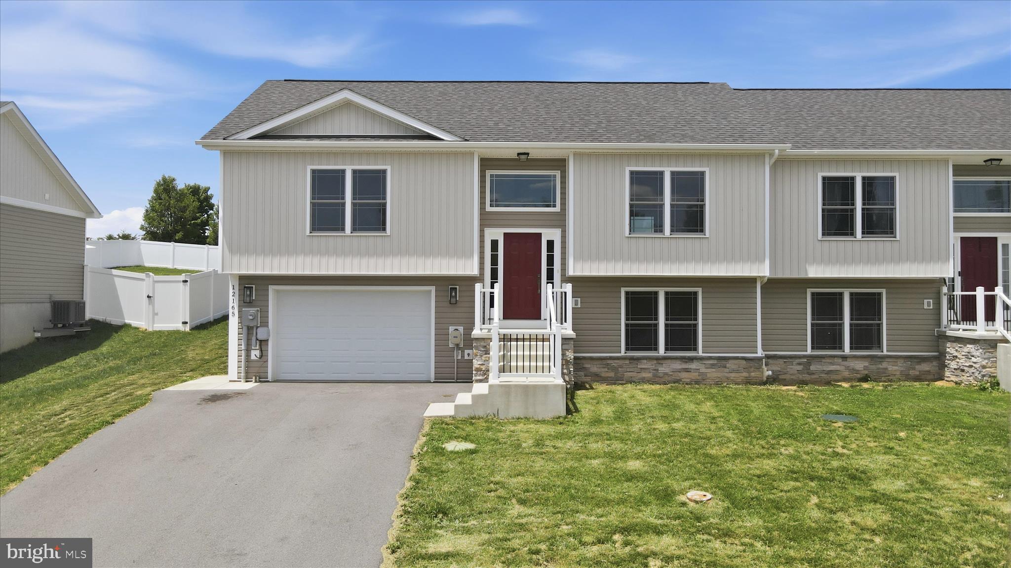 Only 2 years old but better than new! Don't miss this spacious home featuring 4 bedrooms and 2 full bathrooms, including two master suites—one conveniently located on the main/lower level and another on the upper level, offering flexibility for multi-generational living, guests, or added privacy. 
It is convenient to I-81 Greencastle Exit.
Additional features include:
Separate laundry room
Attached 2-car garage
Plenty of additional parking
Paved driveway/parking area

Taxes and lot size are approximate.

Call today for more details or to schedule your private tour!