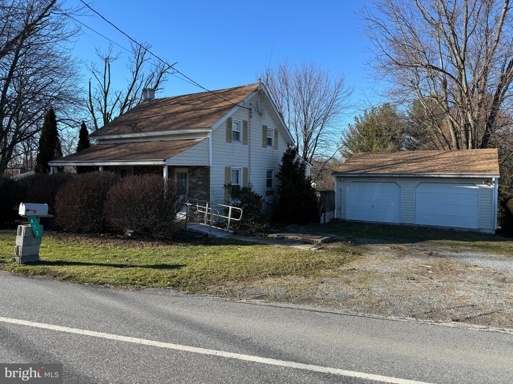 Check out this quaint Quarryville cutie!  Corner lot w/ large detached garage, deck, covered front porch - 1st floor rec room, ample kitchen cabinetry and more - This is a great opportunity and will not last long so please take a look asap before it's too late!