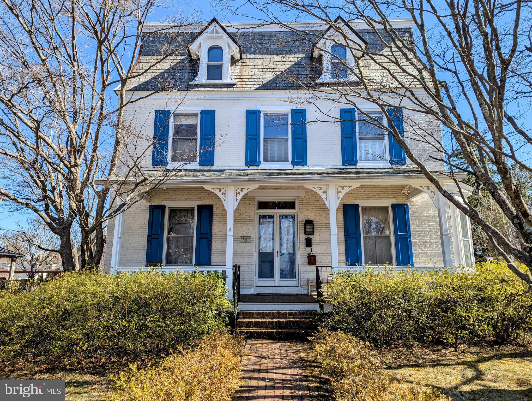 Step into timeless elegance and grandeur with this beautifully preserved and thoughtfully updated 4-bedroom, 3.5-bathroom Victorian gem, nestled in the heart of desirable Doylestown Boro. Perfectly blending old-world charm with contemporary comforts, this historic home offers an exceptional opportunity to own a piece of the past—without sacrificing modern convenience.

--->>> From the moment you arrive, you’ll be captivated by the home’s classic Victorian architecture, complete with original millwork, high ceilings, and intricate wood details. Inside, spacious sun-drenched rooms flow seamlessly from one to the next, offering the perfect setting for both everyday living and elegant entertaining.

--->>> The gourmet kitchen is a showstopper—fully renovated with an oversized island, upgraded appliances and countertops, and custom cabinetry that nods to the home’s historic character. A cozy yet open family room with adjoining living room provides the perfect place to gather, while a grand formal dining room retains period charm with original hardwood floors and decorative moldings.

--->>> Upstairs, the generous primary suite includes a full sitting room, four closets, and a private en-suite bath. Three additional bedrooms offer ample space for family, guests, or a home office. With 3.5 updated bathrooms throughout the home, comfort and functionality are never in short supply.

--->>> Downstairs you'll enjoy a finished basement with ample storage and a walkout leading to your private retreat back yard.

--->>> Outside, enjoy morning coffee on the charming front porch or host gatherings in the private back yard surrounded by mature landscaping. All of this is just steps away from the shops, restaurants, theaters, and cultural attractions that make Doylestown Boro so beloved.

--->>> Don’t miss your chance to own a rare blend of history, style, and location—schedule your private tour today.