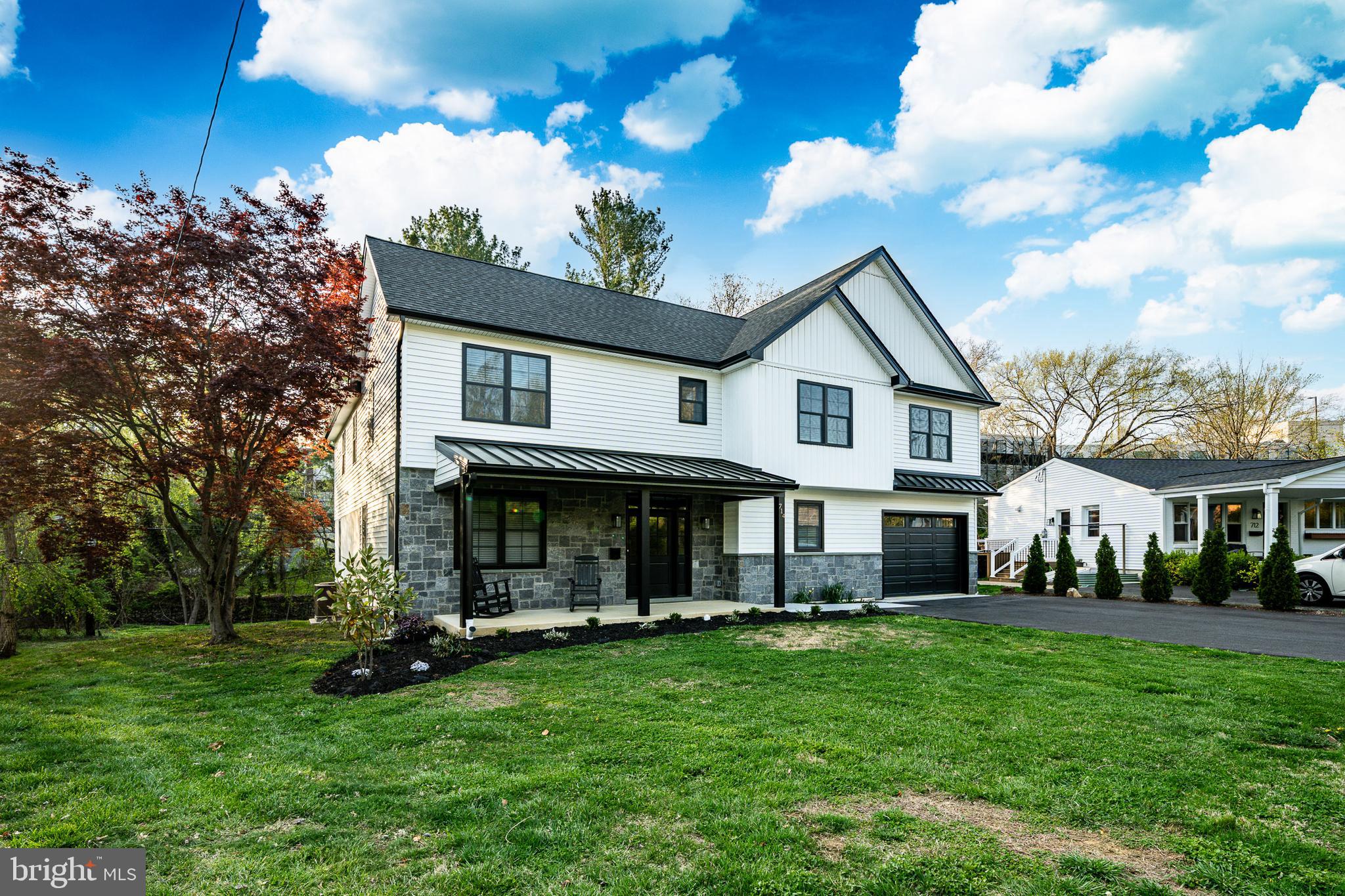 Welcome to 714 S Wayne Street, a rare opportunity to own a brand-new, thoughtfully designed home in one of West Chester’s most vibrant, established neighborhoods.
This exceptional 5-bedroom, 4.5-bath residence blends quality craftsmanship with modern convenience, offering versatile spaces ideal for multi-generational living, work-from-home needs, and everyday comfort.
From the moment you arrive, you’ll appreciate the attention to detail, from the clean architectural lines and curated finishes to the layout that perfectly balances openness with purposeful design. The heart of the home is the expansive main level, featuring a beautifully appointed chef’s kitchen, sun-filled living areas, and seamless access to outdoor space, creating an inviting setting for gatherings both large and small. A functional Mud Room and dedicated En Suite Bedroom and Bathroom truly make this an outstanding experience.
Upstairs, the Primary Bedroom Suite offers luxurious comfort, while the additional Bedroom En Suite, 2 Bedrooms and Full Bath are all connected by a spacious, central Living Space. Every room reflects exceptional craftsmanship, from custom millwork and designer lighting to carefully selected materials and finishes. The upstairs Laundry Room, with window, is also conveniently located for the ultimate ease.
The private back yard is accessed conveniently off a remarkable 13 1/2‘ x 25 Deck, perfect for entertaining friends and family. Perhaps you’ll be the host of next year’s block party - get to know your neighbors!!!
The oversized 1-car garage offers far more than parking—think storage, workshop space, or gear room - while the property’s placement within an established community provides the charm and maturity that new construction rarely affords.
Located just moments from downtown West Chester, you’ll enjoy walkable access to award-winning restaurants, boutique shopping, parks, and year-round community events. This is more than a home; it’s a lifestyle defined by convenience, comfort, and enduring style.
Discover refined living at 714 S Wayne Street, where thoughtful design meets an unbeatable location in the heart of West Chester.