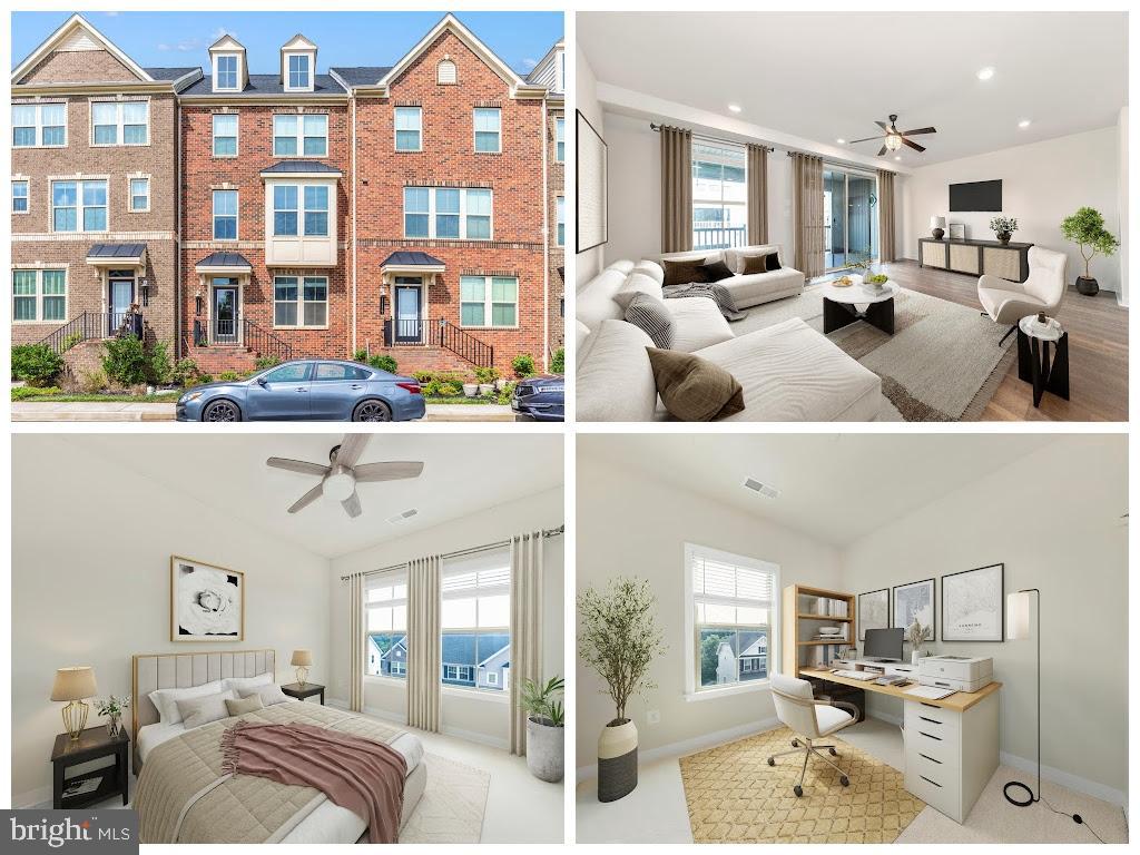 ***OPEN HOUSE*** Friday, August 15th from 5-7pm and Saturday, August 16th from 11-1pm ***OPEN HOUSE***  Make this house your new home! Located in the sought-after Landsdale community, this beautifully maintained 3-bedroom, 2 full and 2 half bath townhome offers three levels of comfortable living space.  The entry-level welcomes you with a spacious family room—perfect for a home office, gym, or additional living space—as well as a convenient half bath and access to the finished 2-car garage, complete with epoxy flooring and an electric car charger.  This home also includes a 2-car parking pad for added convenience. Upstairs on the main living level, you'll find a gourmet kitchen with stainless steel appliances and quartz countertops, LVP flooring and a bump-out for extra space, ideal for entertaining. The bright and airy living room opens to a large private balcony, and a second half bath adds convenience. The top level features a generous primary suite with a walk-in closet and en suite bath. Two additional bedrooms, a full bathroom, and a laundry room complete the upper floor. Don’t miss out on your opportunity to make this 4 year young home yours!