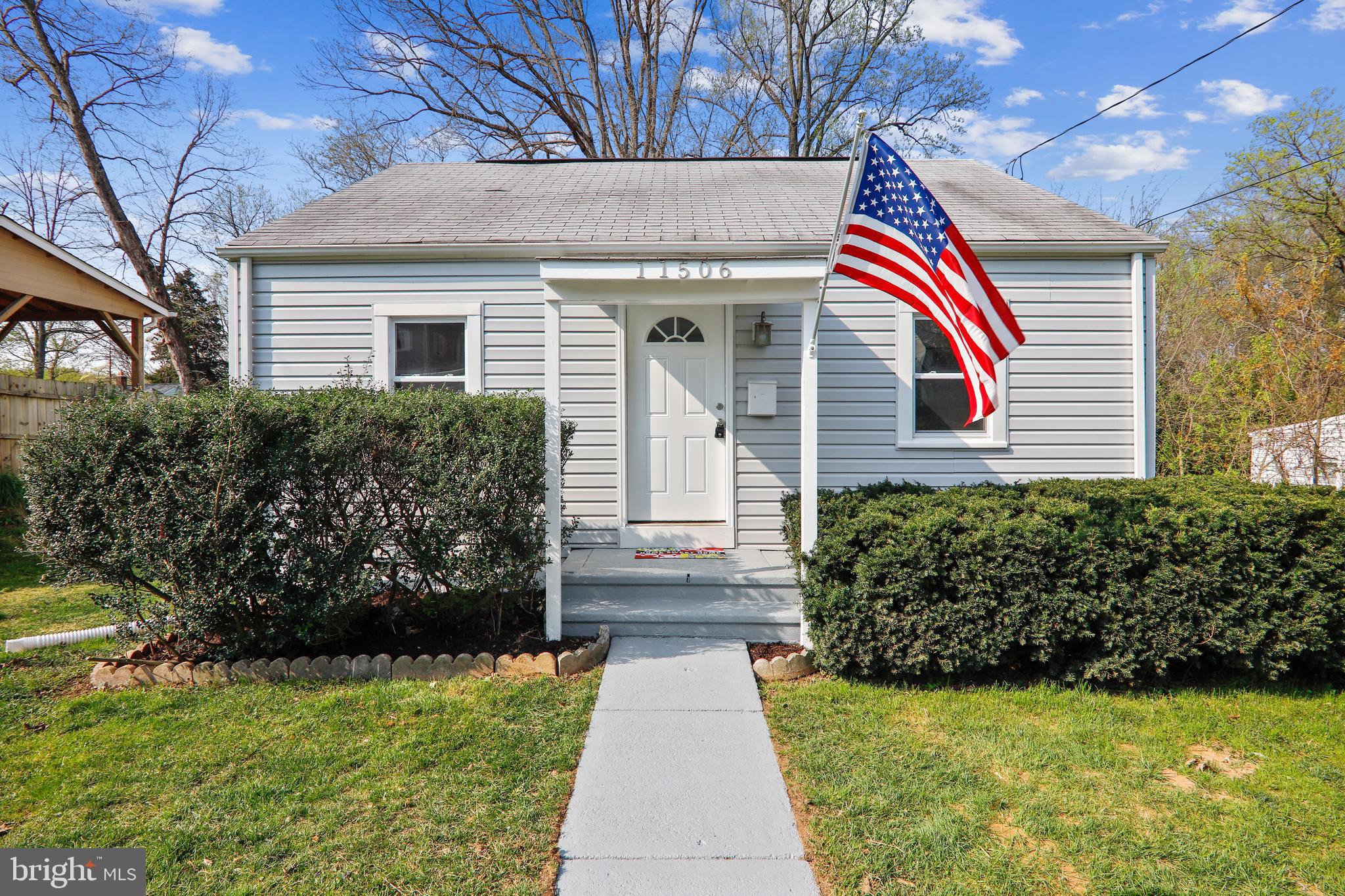 Why rent when you can buy and have your own yard and entertaining space! This Cape Cod features 3-bedrooms & 2-full updated baths and is tucked away on a quiet street and located in the heart of Montgomery County. Freshly painted throughout, new carpeting in basement, updated kitchen w/new flooring, new stainless fridge & stove, HVAC was replaced 2011 & low maintenance exterior. Egress windows in the basement rec room could be a bedroom if needed with a side entrance to the basement. Walking distance to Rock Creek Park and the new Dewey Park offering outdoor activities and a dog park. Everything’s been done here, all you have to do is unpack your bags!