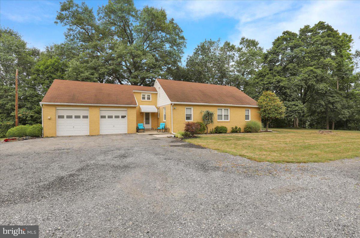 This home is nestled right off of New Holland Rd (rt 625) near Nolde Forest.  It's also very close to Ledgerock Golf Course!!  Cute Cape Cod design with 4 bedrooms and 1.5 bathrooms.  Home sits on a little over 2 acres and is great for someone wanting to have chickens, a garden or just some elbow room to do some outdoor activities!!  2 car garage with parking for many guests!! NOTE: the septic is being pumped and inspected per township regs at the end of July... paperwork to follow!!  
WEAVER LANE IS A PRIVATE LANE THAT SERVICES A COUPLE HOMES, IF YOU DON'T HAVE A SHOWING SET UP, PLEASE DO NOT GO UP THE LANE TO SEE THE HOME!!