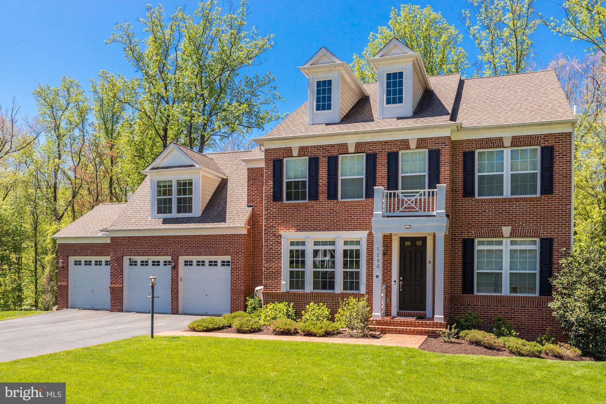This beautiful brick Stanley Martin colonial is located on almost an acre lot within The Preserve at Scotts Run, a dual cul-de-sac community in the Langley High School district. Approximately 5100SF, 6 Bedrooms and 5.5 Bathrooms are spread across a light filled open floor plan. With 3 garage parking spots, this home offers all the amenities needed for modern family living, and there is certainly space to spare. A bonus bedroom or office above the garage comes with a full bath, and the screen porch and a covered paved patio were completed in 2020. Recent paint and carpet refresh complement the modern gourmet kitchen with an impressive working island, as does the beautiful master bedroom suite, with a walk-in closet and luxury master bathroom. Lower level rec room has a walk-out patio, spare bed and bath, and a generous storage space. Lawn sprinkler system and upgraded screened gutters ensure that the exterior will continue to shine for years to come. The Preserve at Scotts Run offers access to trails and green space at the end of the community, and an easy commute to all major areas into Tysons corner, metro, 495 and 66 and downtown Mclean. (Note: Interior Photos and further details will be published on or prior to Thursday May 6. Showings begin on Thursday May 6.)