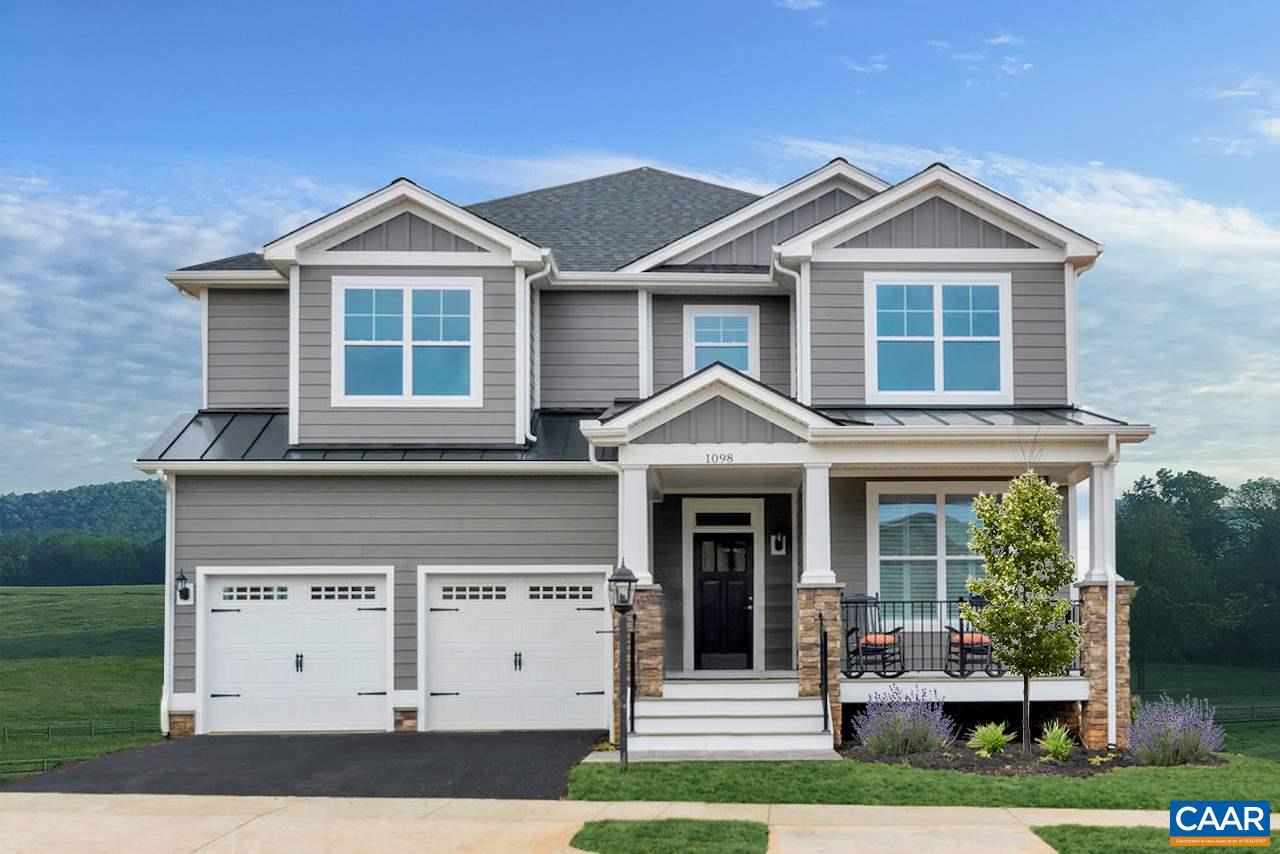 To be built. The Kempton single-family design features a light-filled 2-story great room, 3-5 bedrooms, 2.5-4.5 baths, and a covered front porch. The versatile kitchen design includes granite countertops, maple cabinetry, and stainless steel appliances. The Kempton plan also offers additional choices such as a morning room extension, covered or screened rear deck/patio, and multiple exterior architectural designs. Choose your finishes in our design center w/ our interior designer. Conveniently located near walking trails, schools, shops, dining, pool, and golf course. Fiber optic internet is available. Every home is Pearl Certified and HERS scored by a third party to ensure quality, comfort, and peace of mind. Similar photos.,Granite Counter,Maple Cabinets
