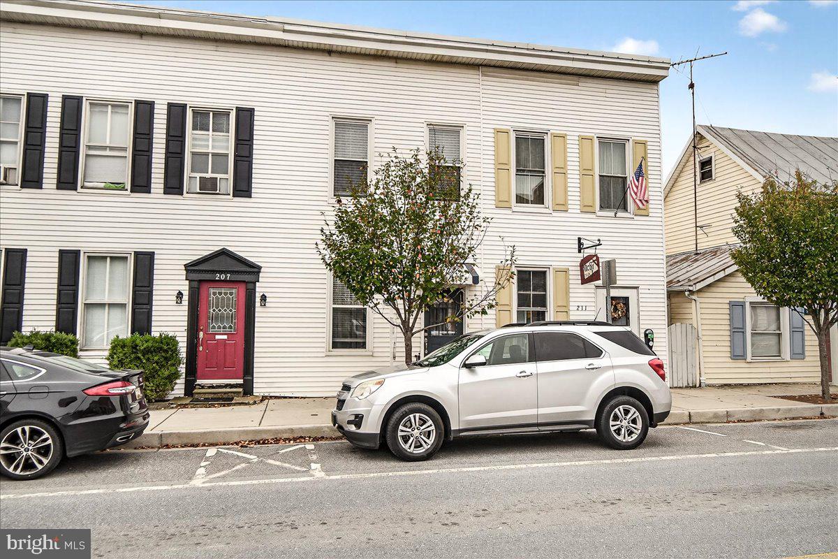 Beautifully updated, move in ready. Can be used as an air bnb, rental, or primary residence. New everything! This home is a must see. Minutes from major commuter routes and conveniently nestled on Main St in Emmitsburg. Walk to shops and restaurants. Behind the home you will find a park, community center with pool. Off street parking in the rear and a beautiful flat backyard. Plenty of storage in the basement.