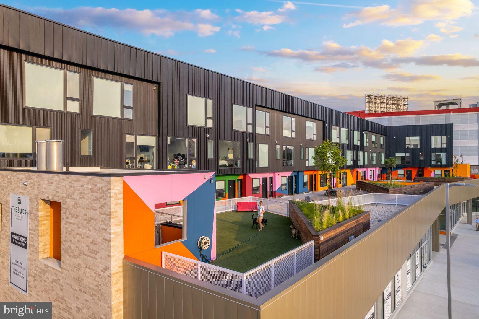 Welcome to The Residences at The Block, a premier apartment community located in the popular Northern Liberties neighborhood. Finishes include modern stainless steel appliances, contemporary two-tone kitchen cabinets, clean white solid surface countertops, textured white backsplash, hickory wood flooring, stone texture tile in bathrooms, sleek black fixtures in the bathroom.

The Deck is a vibrant social space that has brightly colored flexible seating for gatherings & activities, gravel gardens with cozy fire pits, lush raised planting beds, a dog park with an outdoor shower, and the best part expansive views of Center City skyline. The Commons is a warm and inviting front lobby which includes a communal fireplace and cozy lounge for late-night conversations.

The Block is built on a foundation of convenience with easy access to countless amenities in SoNo. Located in the heart of Northern Liberties, a vibrant neighborhood bustling with community activities, arts, entertainment, restaurants, and businesses of all kinds. Aside from the Yards Brewery, NoLibs is home to a variety of restaurants and bars including the Silk City, North 3rd, Honey's Sit-n-Eat, and Cafe La Maude. Target is just across the street. In regards to transportation, the Market Frankford El and several bus routes are close by, giving you an easy commute to Center City. Neighborhoods like Fishtown and Old City are only a few blocks away with even more options. Enjoy all this vibrant neighborhood has to offer!