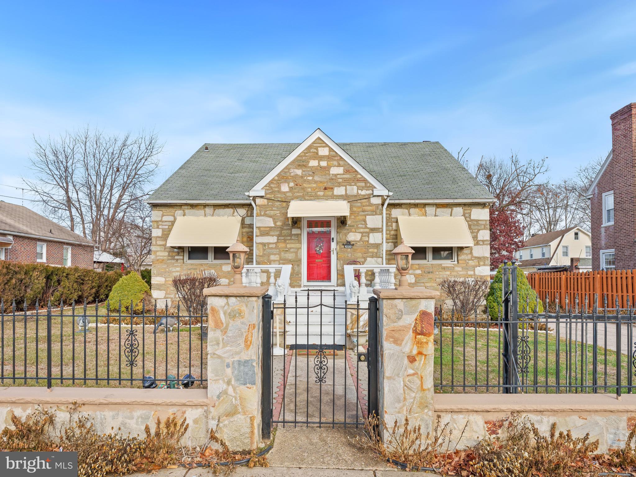 Welcome to a beautiful home in Castor Gardens.  This well-maintained residence boasts a spacious granite kitchen, ideal for culinary enthusiasts, and gleaming hardwood floors that flow throughout the home.  This property has a larger lot with 4 spacious bedrooms and 3 full bathrooms, stone Cape Cod home with fully fenced, gated entrance with remote control.  Two large main floor bedrooms with full bath and second floor has two large bedrooms with full bath and one with Jacuzzi. There are plenty of closets space and storage area.  The full finished basement/entertainment area with fired place, a family room, a wet bar and pool table, a separated laundry rooms, utility and with full bath. Hardwoods are in whole house.  The kitchen exit to a rear cover raised patio overlooking the above ground swimming pool with surrounding decks. The detached oversized garage with carport and long drive-way can fit more than 6 cars.  This property is in a proximate location near shopping centers, restaurants, the center city, sport complex, providing convenience and accessibility to all every amenities. Perfect for first-time buyers and investors, don’t miss your opportunities to own a home in a desirable neighborhood area. Schedule your showing appointment today.