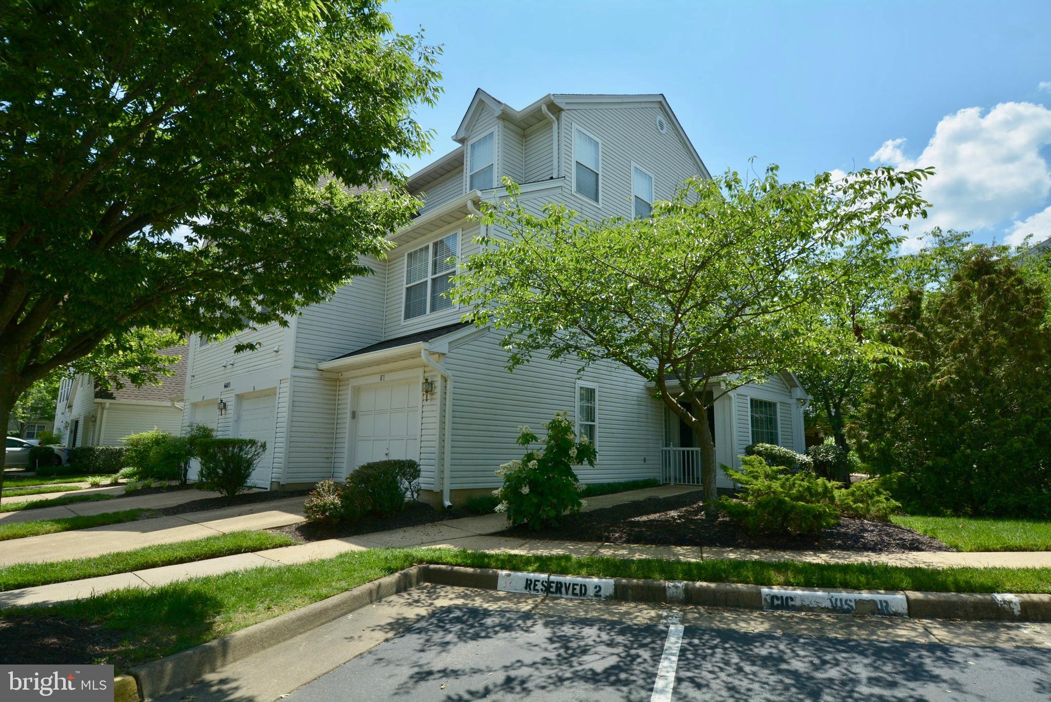 Beautifully Remodeled 2 Bedroom, 2.5 Bath ,2 Level townhouse condo close to Wegman's, Kingstowne Centre shopping, Fort Belvoir & I-95*Upgraded Stainless Steel Appliances*Upgraded Kitchen Cabinets*2 Primary Bedrooms each with its own Remodeled Full Bath*Relax in front of the Living Room Gas Fireplace*Plenty of room in the combination Living Room - Dining Room Area for entertaining*One Car Garage with Remote*$50 Application Fee per Adult made payable to "NOVA Leasing & Management, LLC"* 
Sorry, no smoking, no pets & max 2 adults*