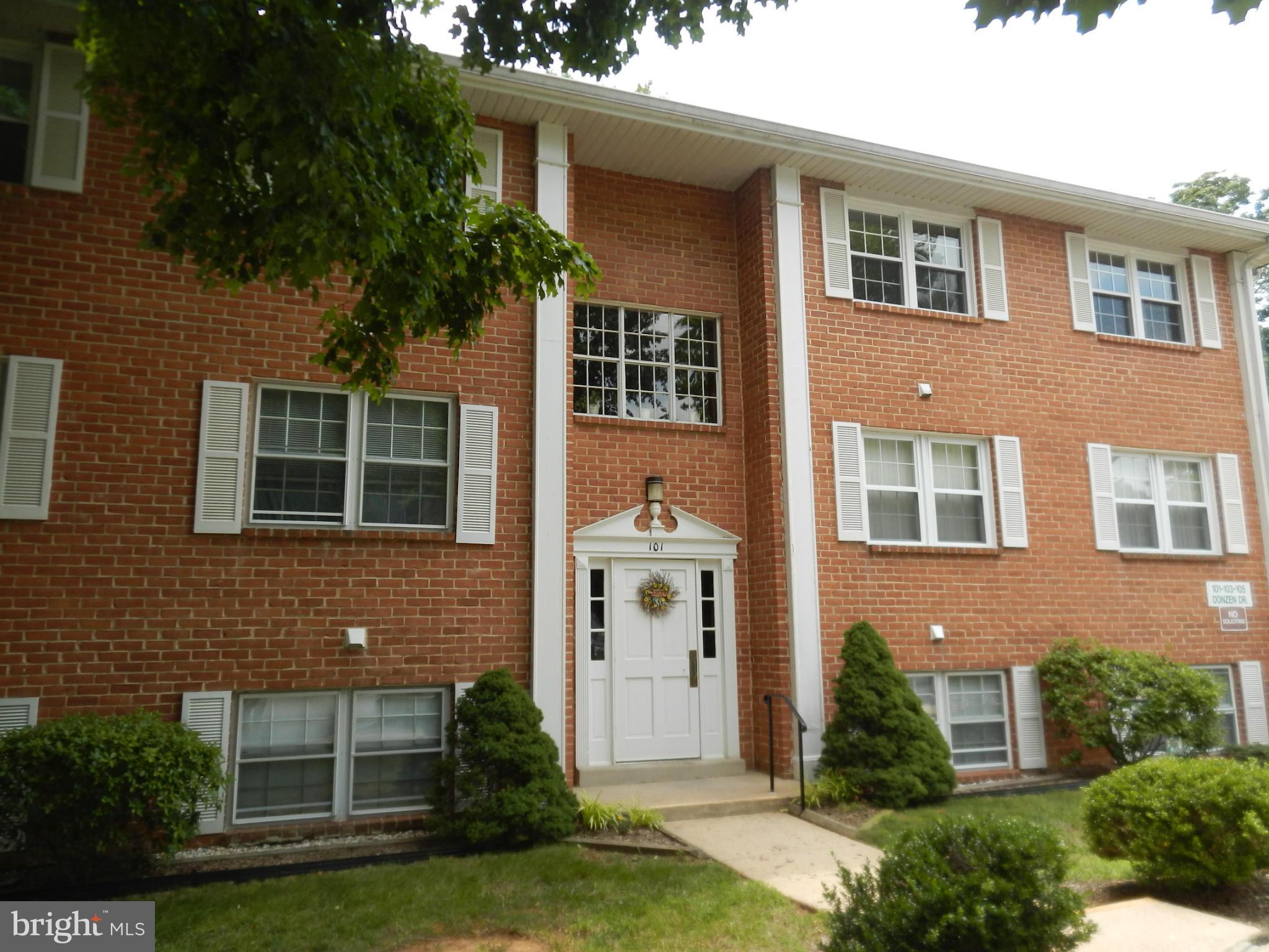 Newly renovated third floor end of group two bedroom one bath condo. Newer flooring ,newer appliances, cabinets, remodeled bath, tilt windows great location Ample parking Unit gets plenty of light  and has great views front and rear The condo is located on 23 wooded acres backs to a wooded area with a meandering stream, community pool, condo fee and parking included Pets case by case 36lb