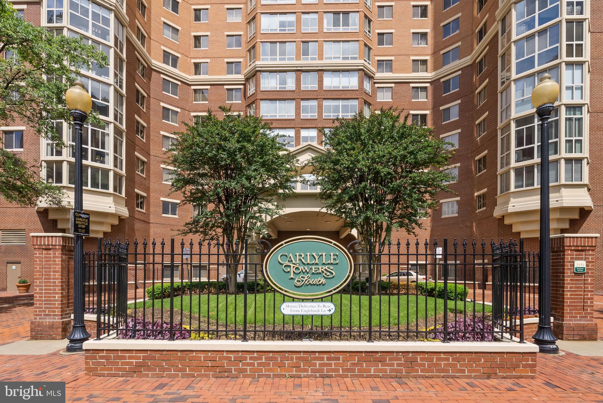 Stylish. Sunny. Surprise Rooftop Deck. *Welcome to 2151 Jamieson Ave #410—a rare gem that lives like a townhouse but delivers all the perks of luxury condo living in one of Old Town Alexandria’s most amenity-rich buildings: Carlyle Towers. *This bright, spacious 2-bedroom, 2.5-bath unit offers nearly 1,200 square feet of comfort and versatility. Think generous room sizes, an open-concept layout, and a sunroom-style balcony that fills the living space with natural light. But the real showstopper? A private rooftop deck! Your future sky-high retreat is accessed by a whimsical spiral staircase that adds a touch of architectural fun. Whether hosting summer gatherings, catching golden-hour sunsets, or enjoying coffee in peace, this is your secret oasis above the city. *Inside, you’ll find a warm and welcoming living area with hardwood floors, an open dining/living room space that opens to a charming balcony, and a kitchen with timeless white cabinetry, stainless steel appliances, and plenty of prep space. The primary suite is generously sized with a walk-in closet, a spa-like bathroom with double vanities, a soaking tub, and a separate shower. The second bedroom and full bath offer the perfect setup for guests, a home office, or both. *Bonus points: this unit includes a deeded garage parking space (4-31), an extra storage unit (located on the second floor), and easy access from the garage, so there's no lugging groceries upstairs. *But we’re not done. At Carlyle Towers, you’re getting more than just a great home—you’re joining a lifestyle. With 24/7 concierge service, a fitness center, sauna, outdoor pool, tennis courts, a putting green, a dog park, and more, it’s like living at a boutique resort right in the heart of Old Town. *And let’s talk location. Nestled in the vibrant Carlyle District, you're just blocks from Whole Foods, Wegmans, USPTO, and two Metro stations (King Street & Eisenhower). Grab brunch at Sweet Fire Donna’s, meet friends at Whiskey & Oyster, or stroll down to the waterfront. Everything Old Town has to offer is right outside your door—but without the constant crowds. *2151 Jamieson Ave #410 is where convenience meets comfort, where city living meets serenity, and where you get the unique bonus of a private rooftop deck in a condo that feels like your very own townhouse. Come see it—and fall in love with your next chapter.