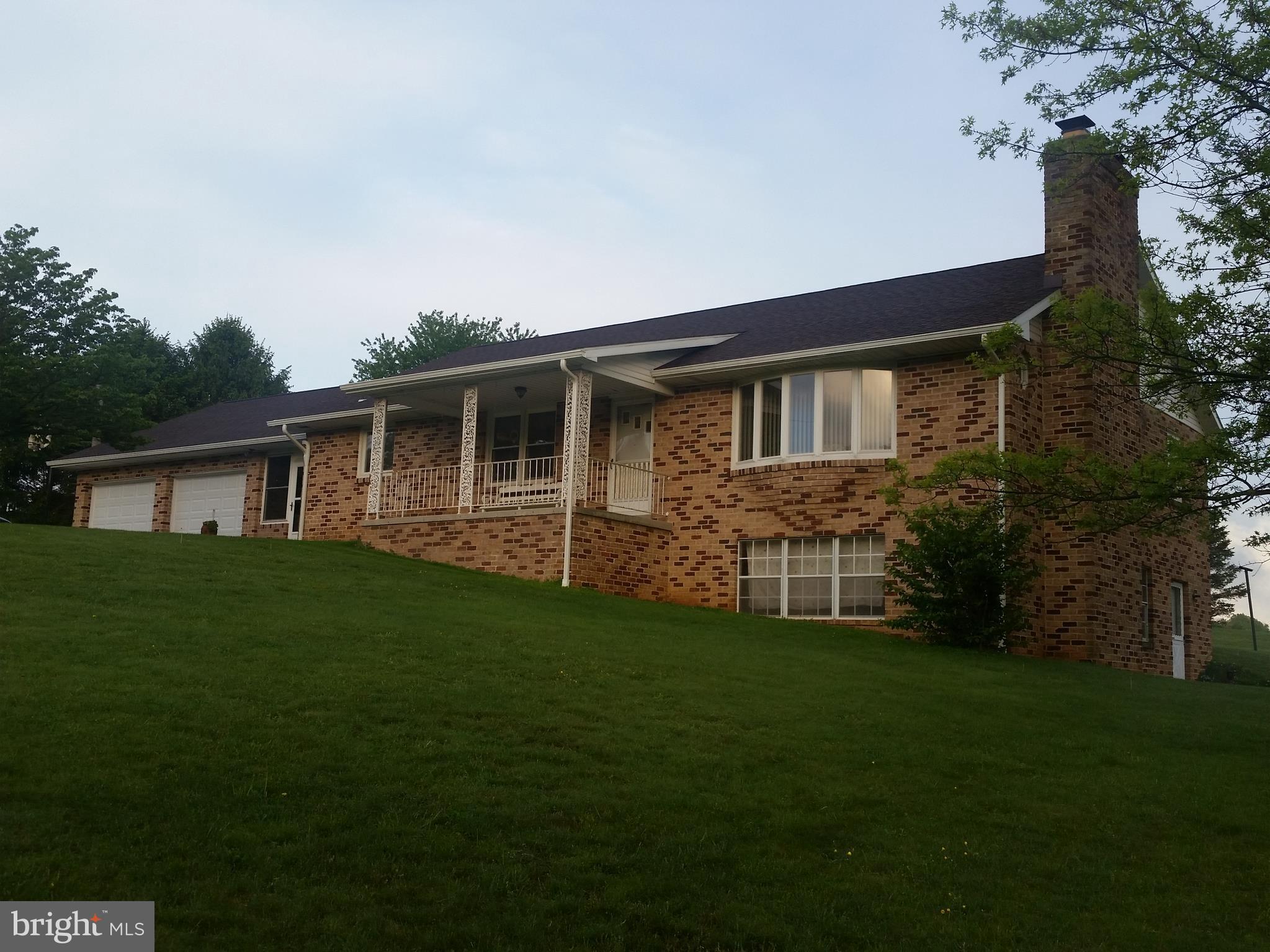 Located high atop one of the rolling hills of the Agricultural Heartland of beautiful Codorus Township in Southern York County Pennsylvania, sits this bright, very well maintained, 3 to 4 bedroom, solid all brick exterior, Ranch style home!  Placed in the middle of just over one-acre of land it overlooks the meandering Buffalo Valley!  And, from almost any angle, this property affords outstanding views of the farm fields and woodlands that make this part of Southern York County an absolutely wonderful place live and raise a family, or for those retired, to be able to relax and enjoy this bucolic countryside.   Make the Call today to schedule an appointment to visit this wonderful home!