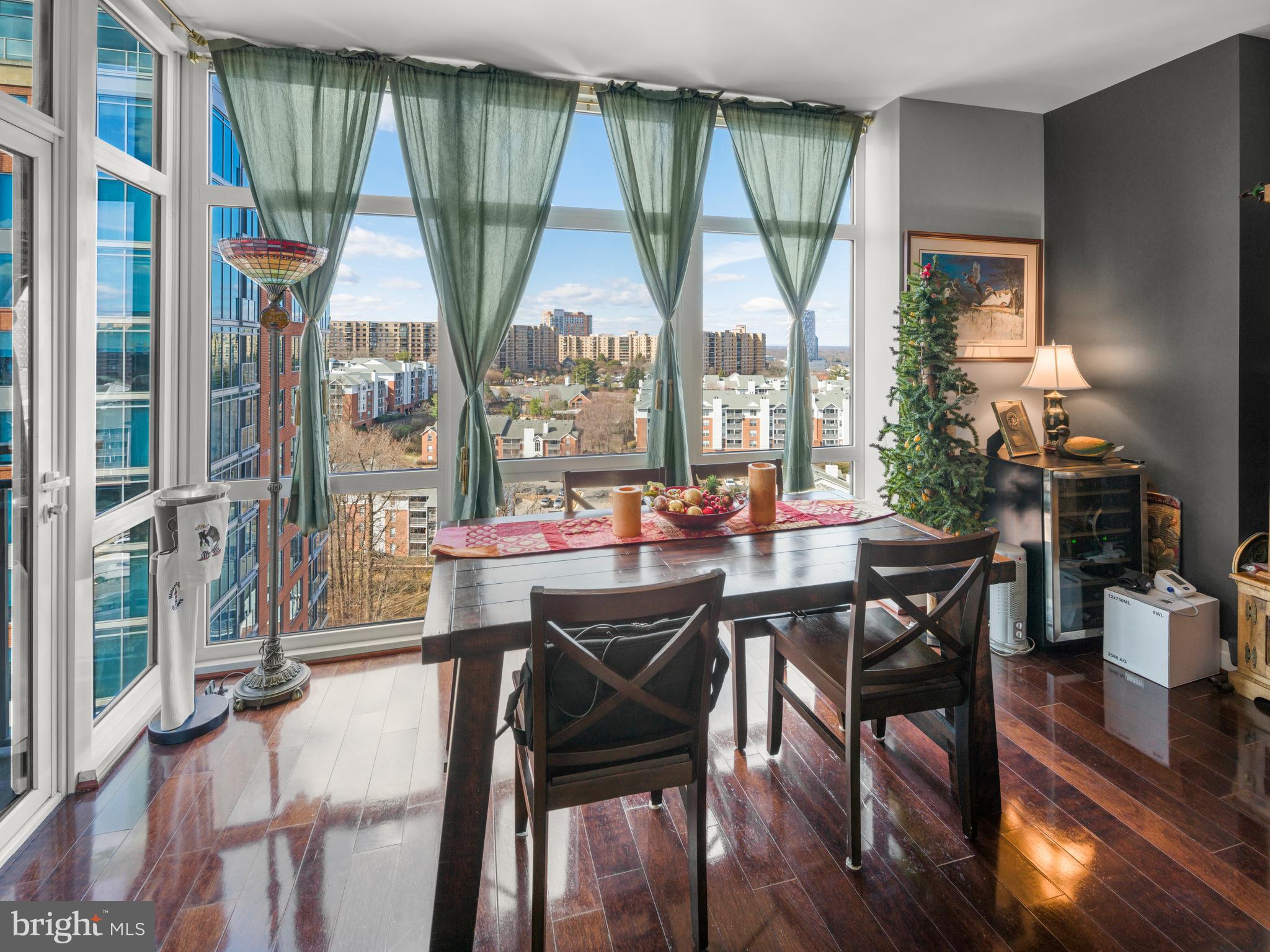 Great news! We've enhanced our price for even better value. Stunning 14th-Floor One-Bedroom Condo in the Heart of Tysons for Rent – Available for 1, 2, or 3-Year Lease, Furnished or Unfurnished!
This gorgeous condo offers a gourmet kitchen with gas cooking, granite countertops, and new stainless steel appliances. Enjoy gleaming hardwood floors, a beautifully tiled bathroom, and the convenience of an in-unit washer/dryer and new HVAC system. Oversized windows provide breathtaking sunset views, while the spacious bedroom features a walk-in closet. Step out onto your private balcony to relax and enjoy the added benefit of garage parking.
The building offers exceptional amenities, including 24-hour concierge service, a rooftop pool, a fitness center, ample visitor parking, and a pet-friendly environment. Conveniently located next door to Harris Teeter and Starbucks, with easy access to The Boro Tysons—featuring Whole Foods, cinemas, a variety of restaurants, shops, Silver Line Metro, and Tysons Mall! This unbeatable location has it all. Gas and water included. A MUST-SEE!