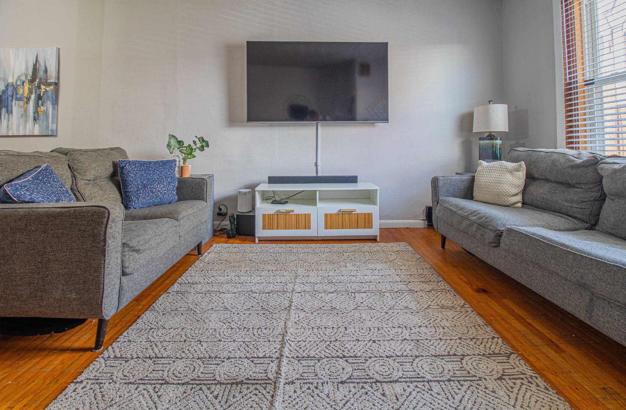2015 S Opal Street is a 3-bedroom, 1-bath home offering the space, updates, and flexibility buyers are looking for in South Philadelphia. 

From the moment you step inside, the details tell the story. Warm hardwood floors run through the main living level, anchoring a spacious and light-filled living room that creates an easy flow for daily living or hosting. One of the home's standout features is the wrought iron staircase, a distinct architectural detail that gives the first floor visual interest from the moment you walk in.

The updated kitchen earns its own attention, featuring gray shaker cabinetry, tile backsplash, and stainless steel appliances. The in-unit laundry is tucked right into the kitchen, a practical convenience that is genuinely hard to find at this price point in the city.

Upstairs, three bedrooms provide flexibility for sleeping space, a home office, or a guest room. The front bedroom features bay-style windows that bring in natural light and make the room feel bright and open.
The unfinished basement offers substantial storage and utility space with room for bikes, tools, or a workshop setup. Out back, the private patio gives you outdoor space for grilling, gardening, or relaxing at the end of the day. 

Beyond the front door, West Passyunk delivers everything that makes Philadelphia city living worth it. You are steps from some of South Philly's best restaurants, independent cafes, and local shops, with parks, green space, and seamless public transit access rounding out a neighborhood that is as livable as it is beloved.

At $214,700, this is a rare opportunity for buyers seeking space, updates, and location in one of South Philadelphia’s most convenient neighborhoods.

Open House: Sunday May 31, 1:00–3:00 PM 

Information provided, including square footage, is sourced from property records and deemed reliable but NOT guaranteed. All information should be independently verified by prospective buyers. MLS# PAPH2612994